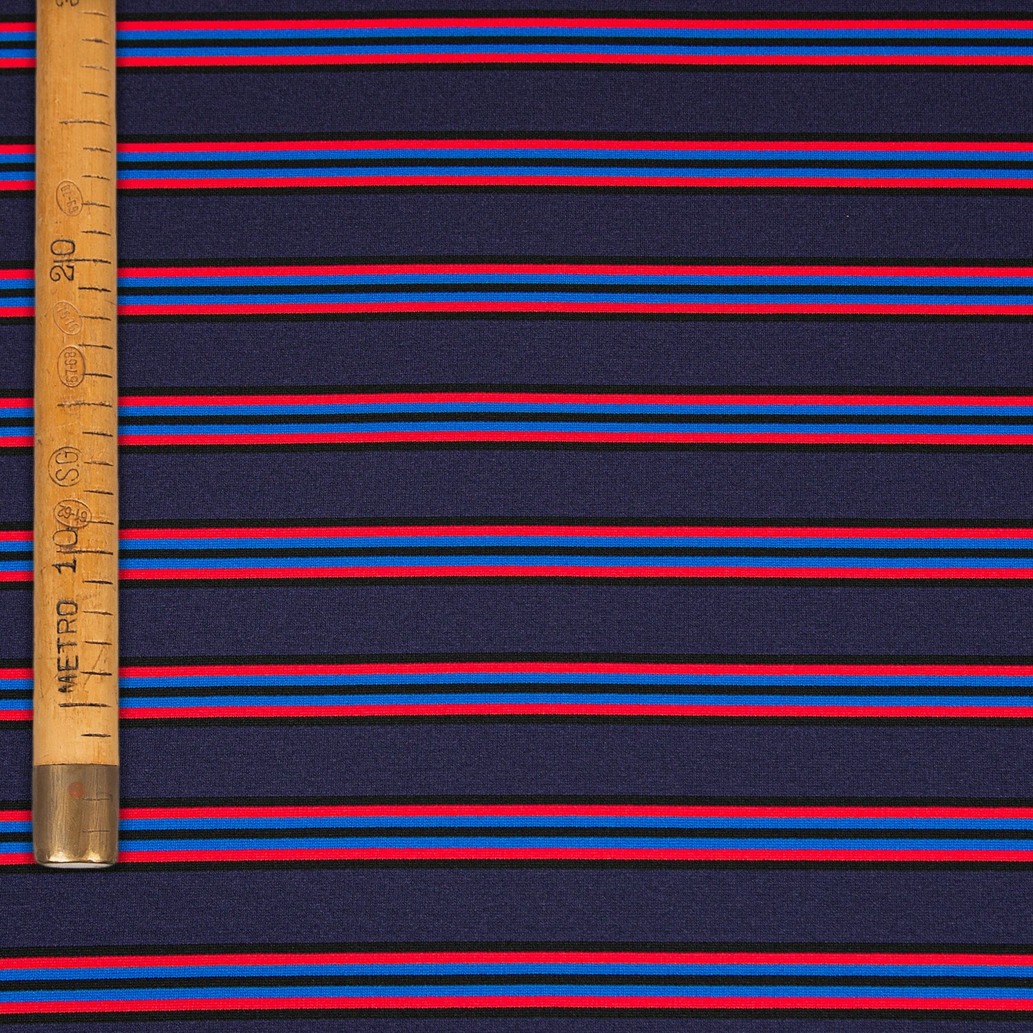 Jersey Stitch Milano Stripes - Regimental