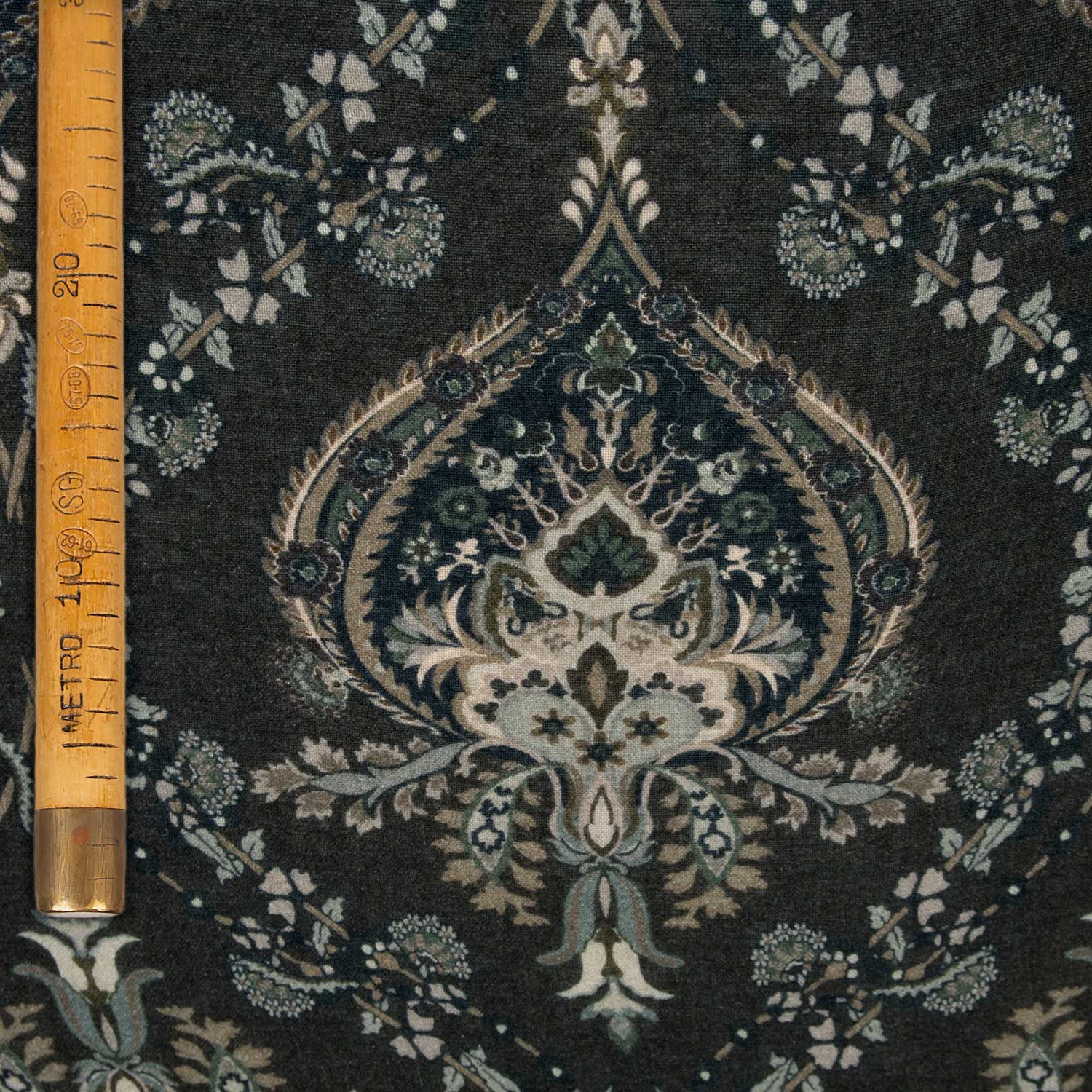 Wool and Viscose Gauze - Zellij