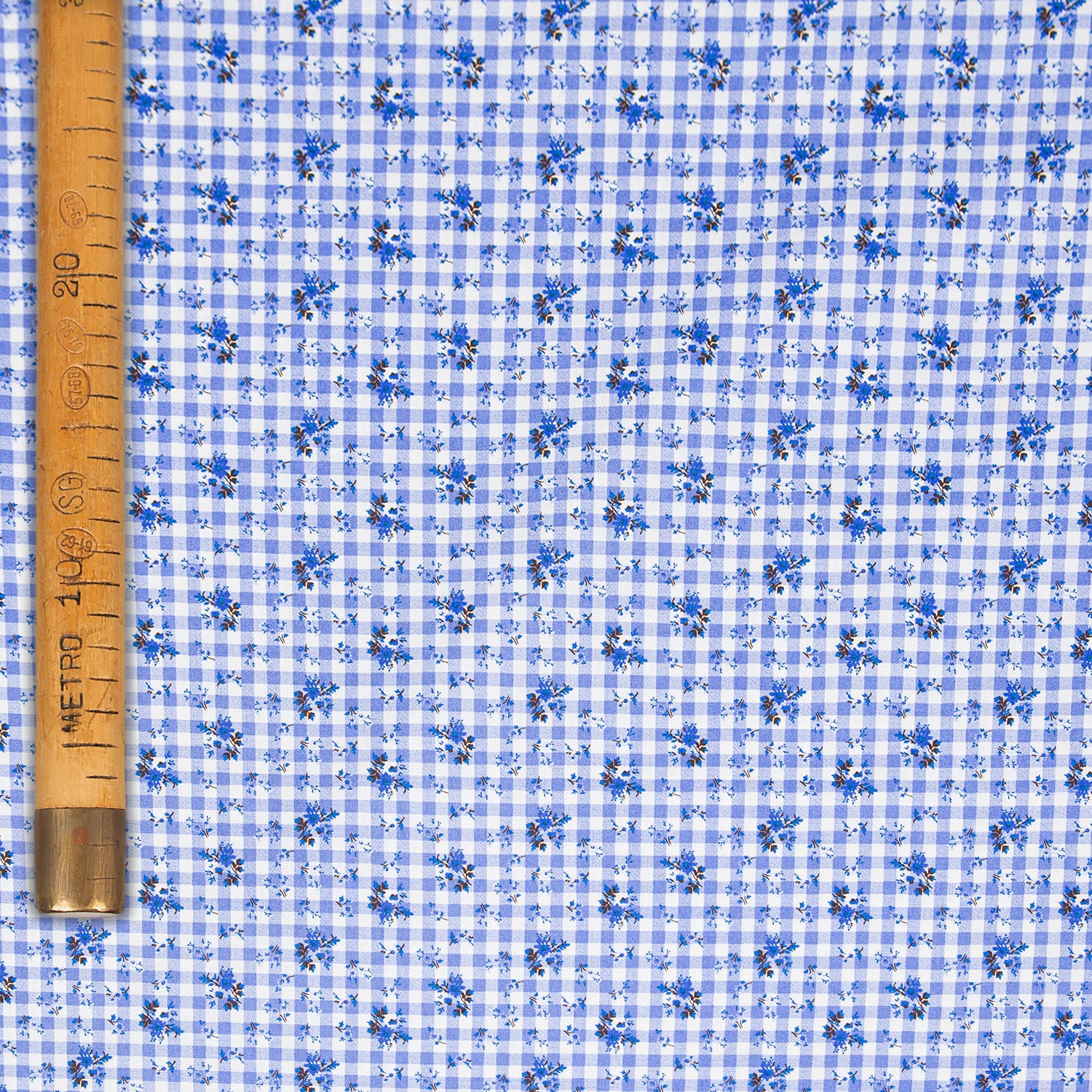 MicroPrint Cotton - Lilliput Vichy Floral