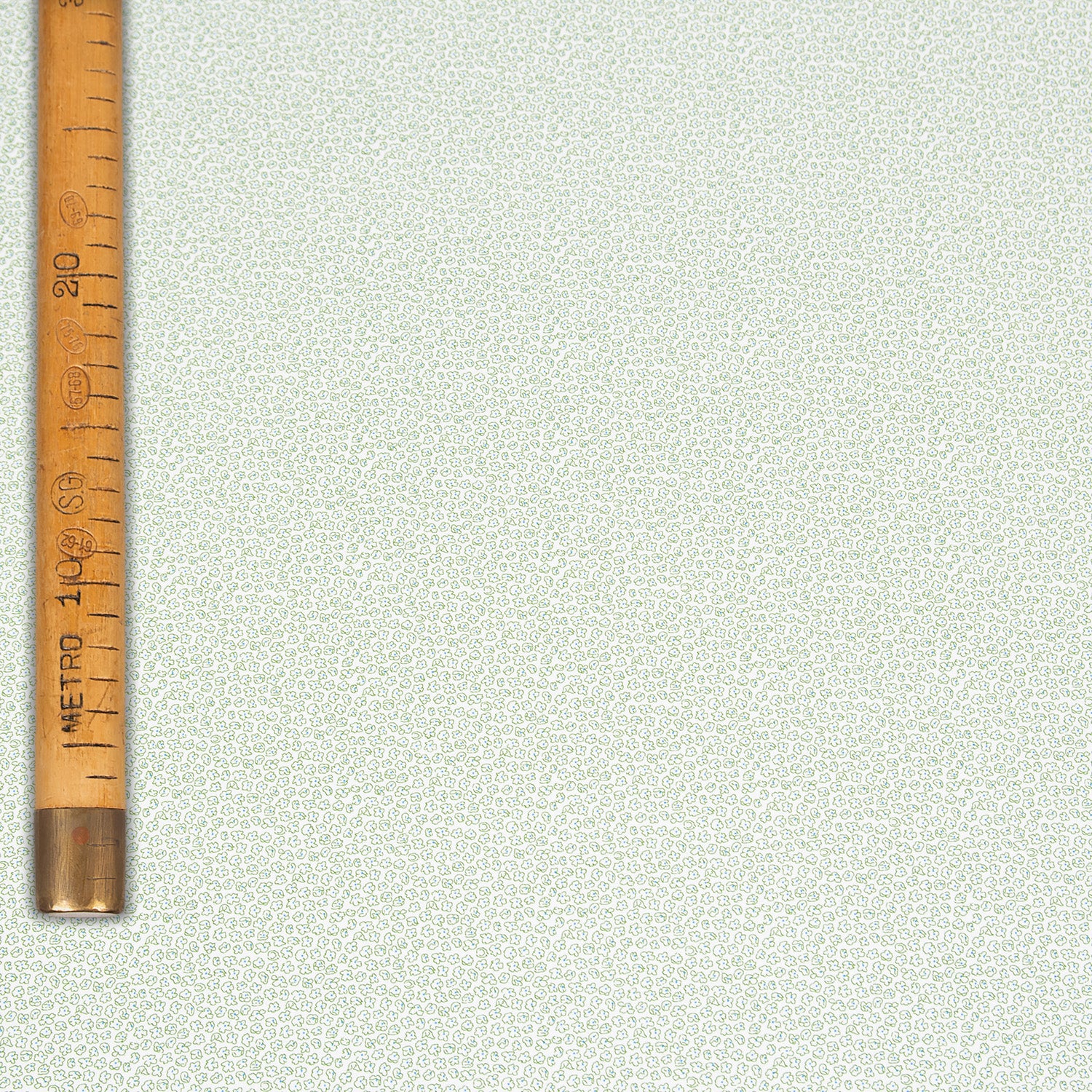 MicroPrint Cotton - Lilliput Primulina Green / White