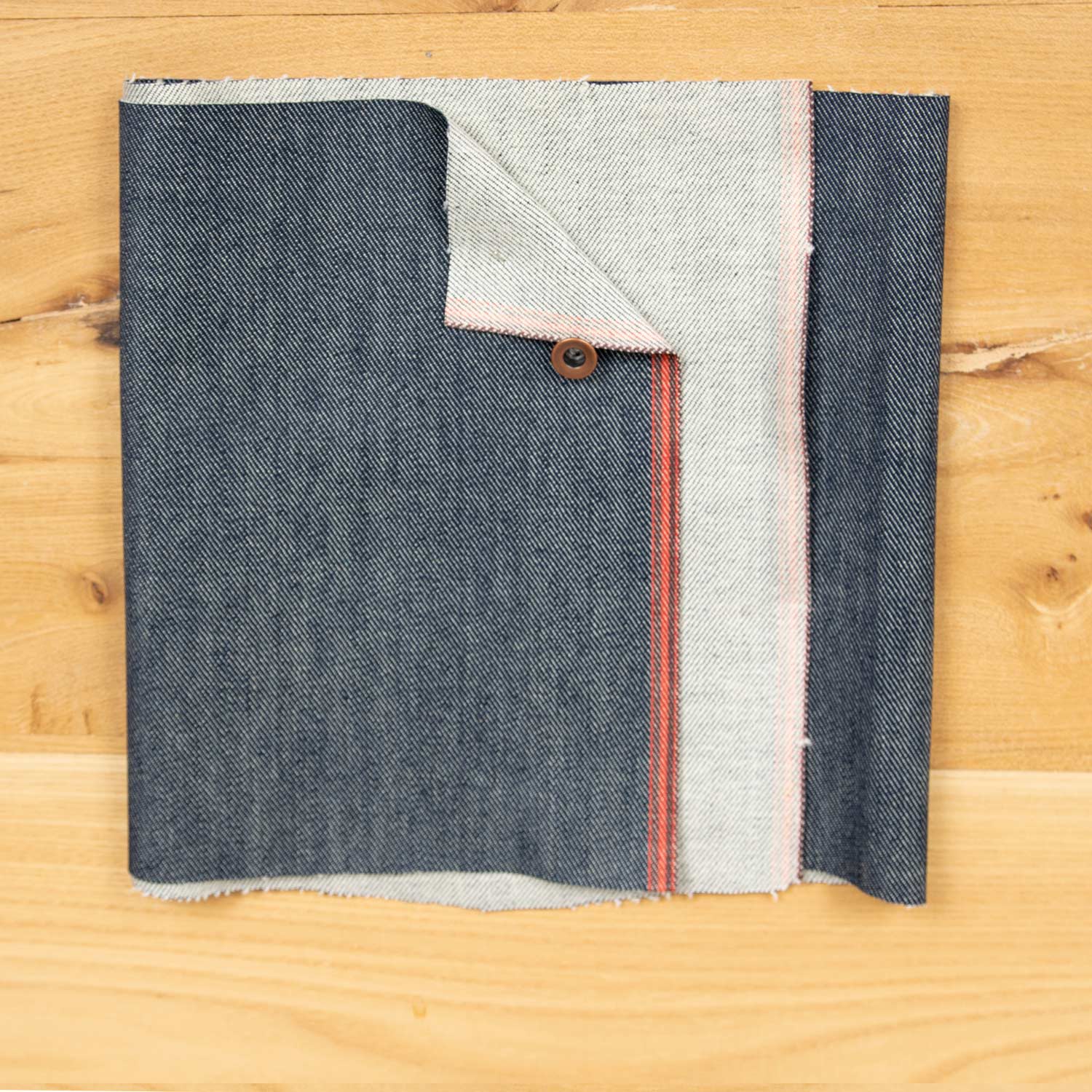 Japanese Washed Stretch Denim - AKASAKA