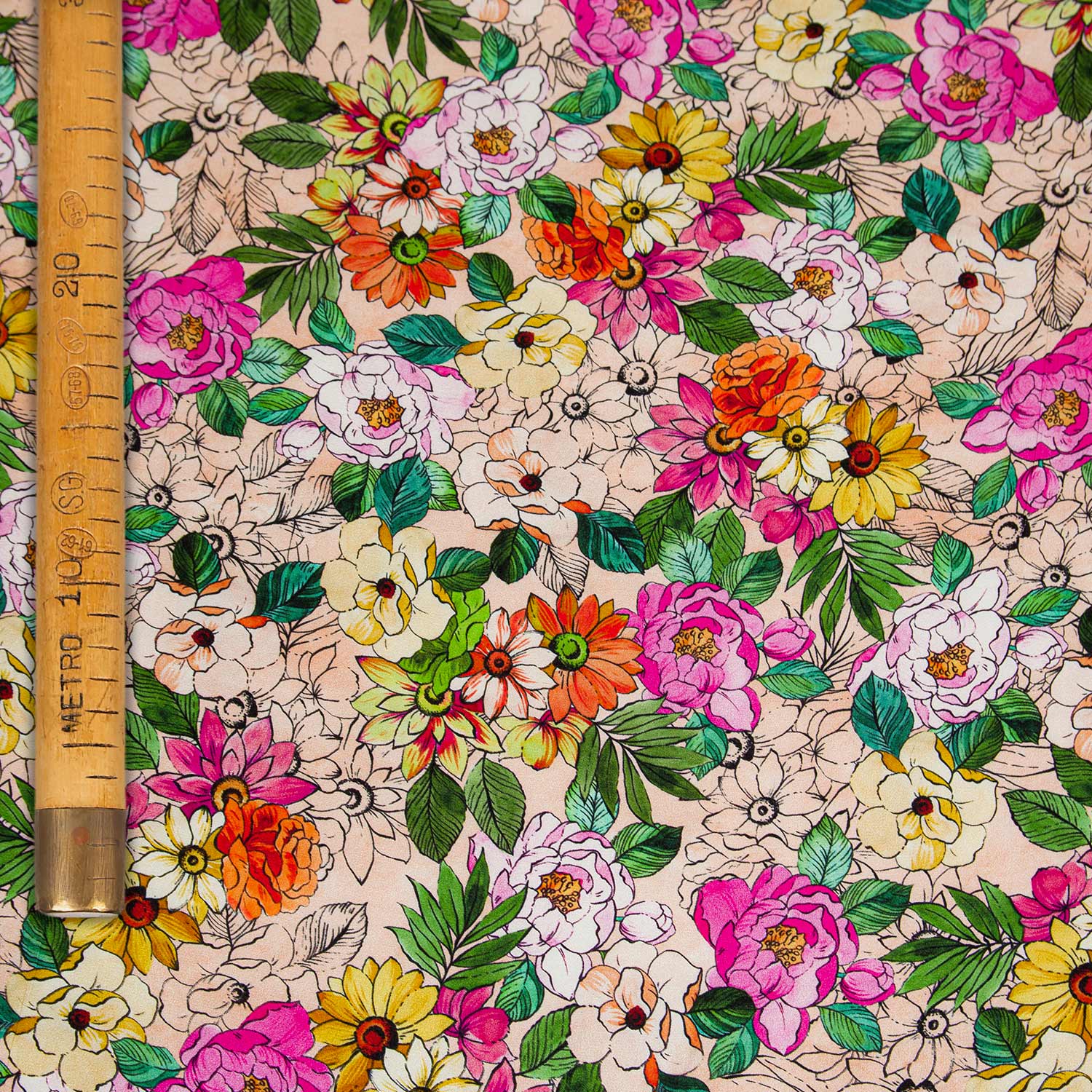 Printed Pure Silk Satin - Virgilio S