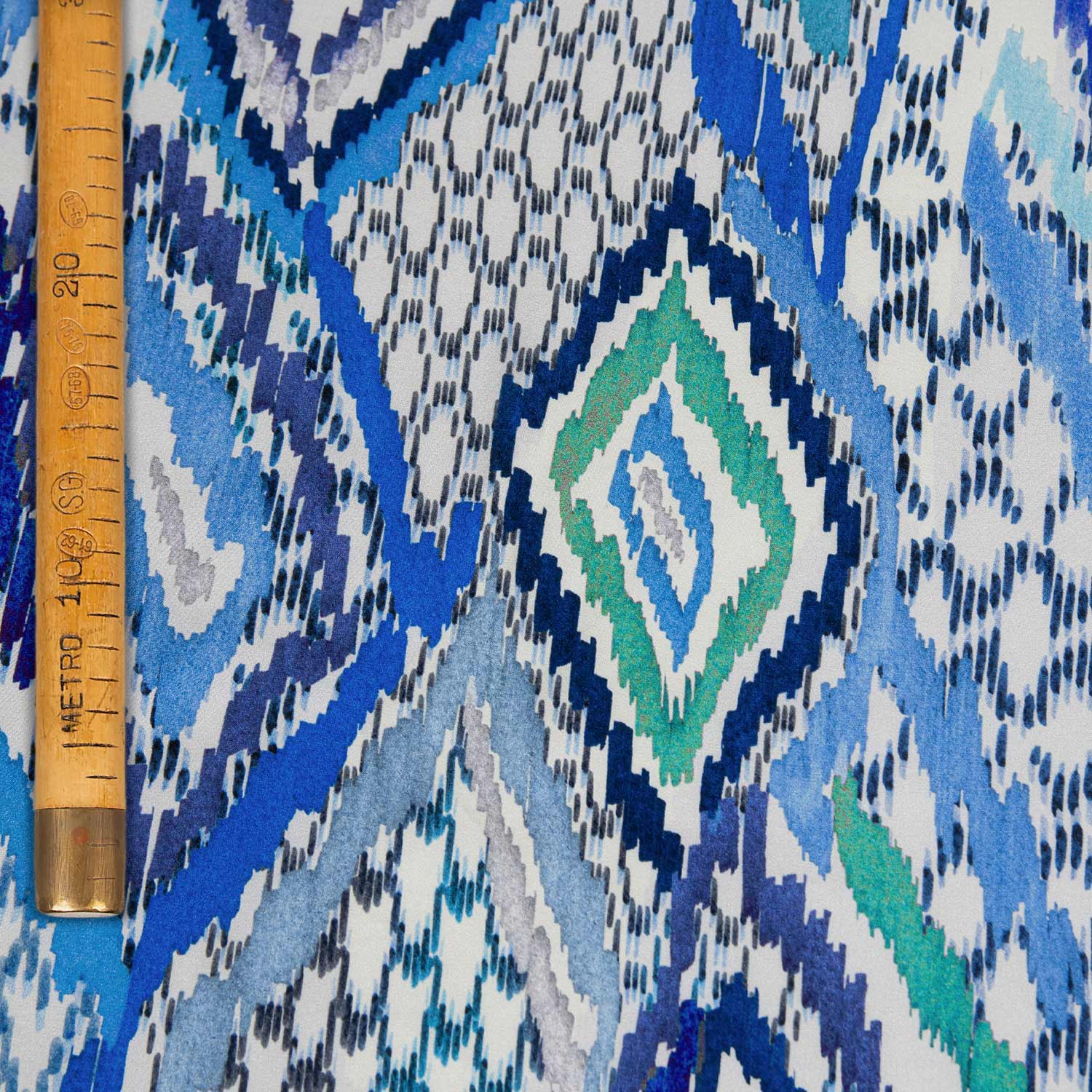 Printed Pure Silk Satin - Tapestry