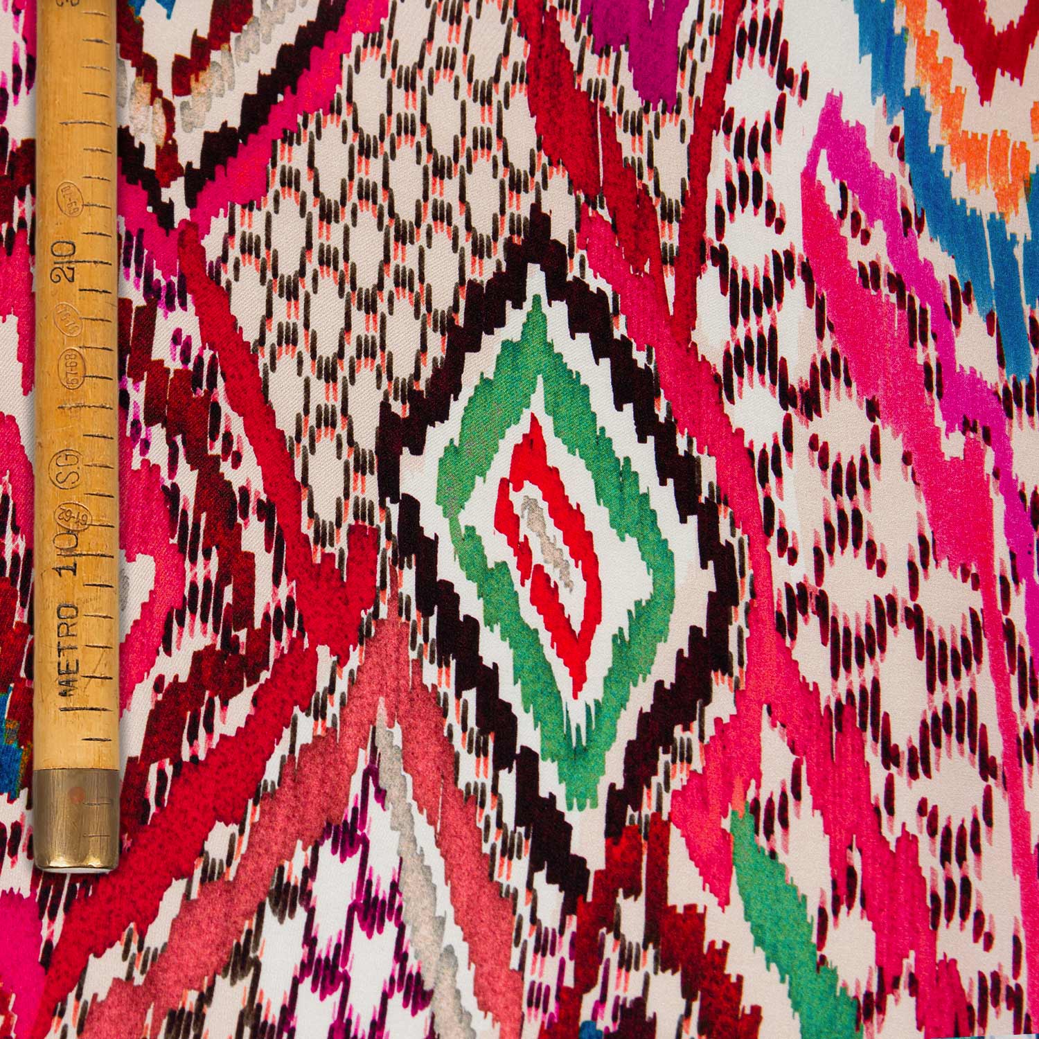 Printed Pure Silk Satin - Tapestry