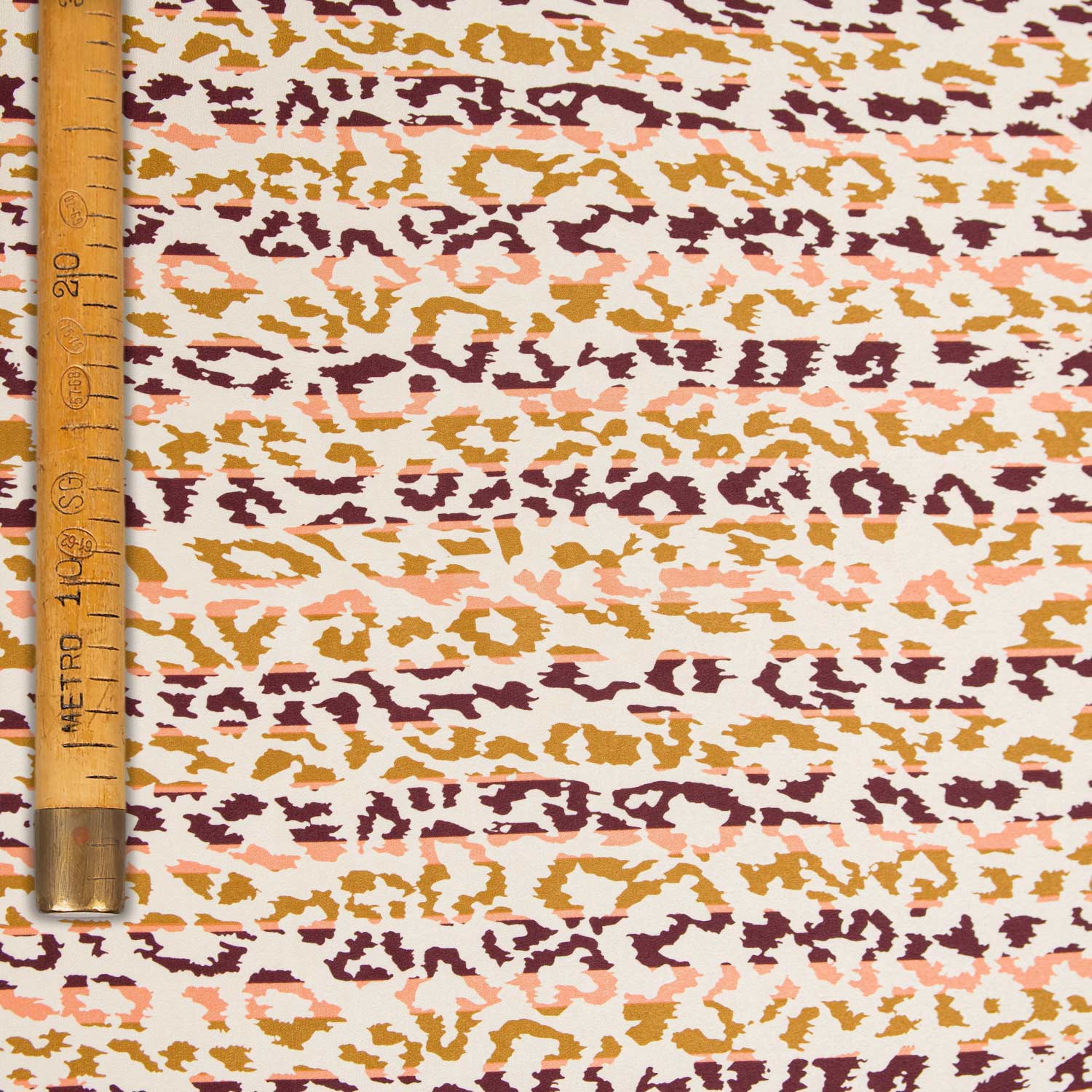 Silk Crêpe de Chine - Animal Stripes