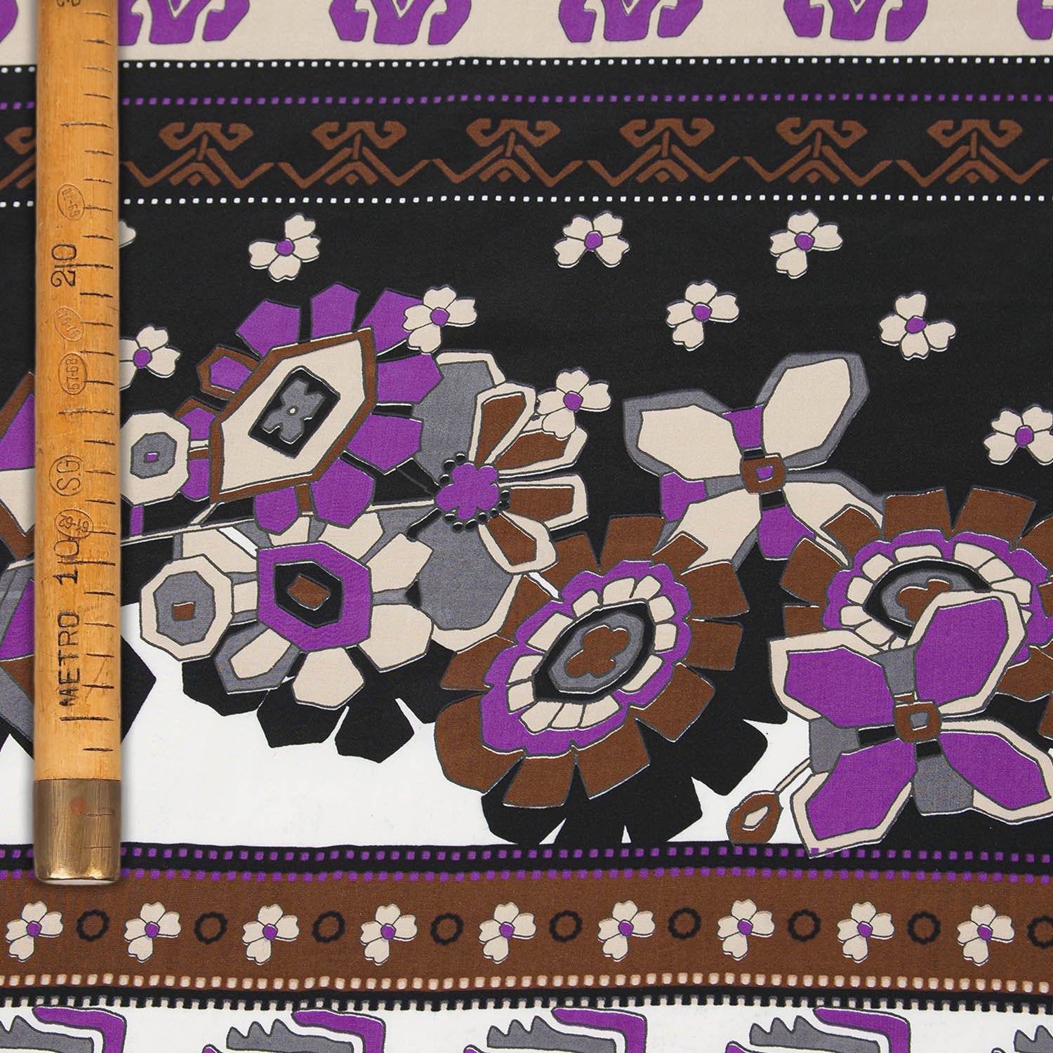 Floral Printed Silk Satin - Balzello