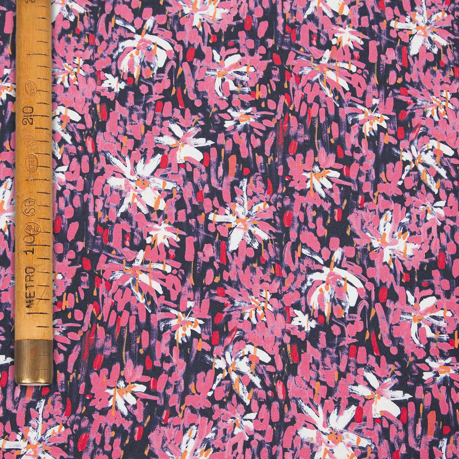 Silk Crêpe de Chine - Watercolor