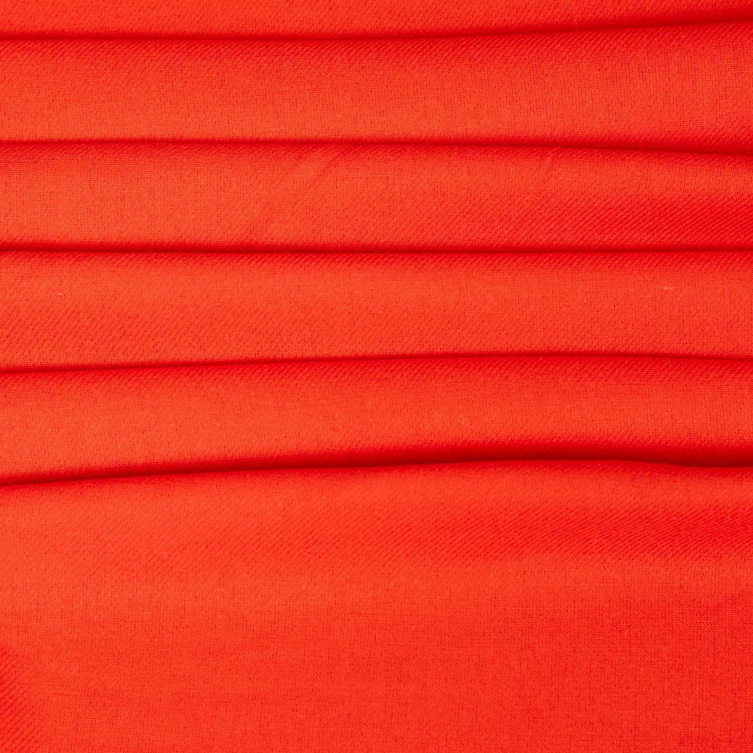 Tessuto misto lino viscosa twill morbido e traspirante per pantaloni morbidi e vestiti – colore rosso vivace