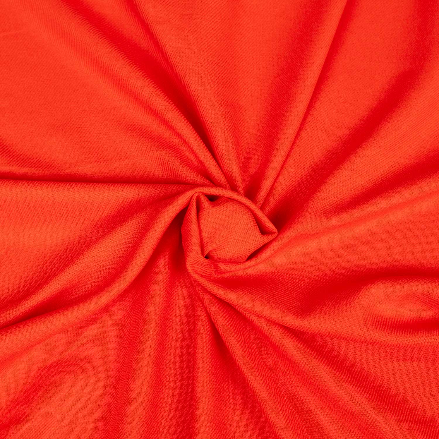 Tessuto twill misto lino 70% viscosa 30% dalla mano fresca e naturale, ideale per abiti e giacche leggere – colore rosso vivace