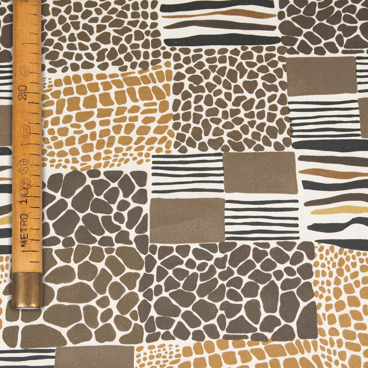 Printed Cotton Satin - Mogadishu