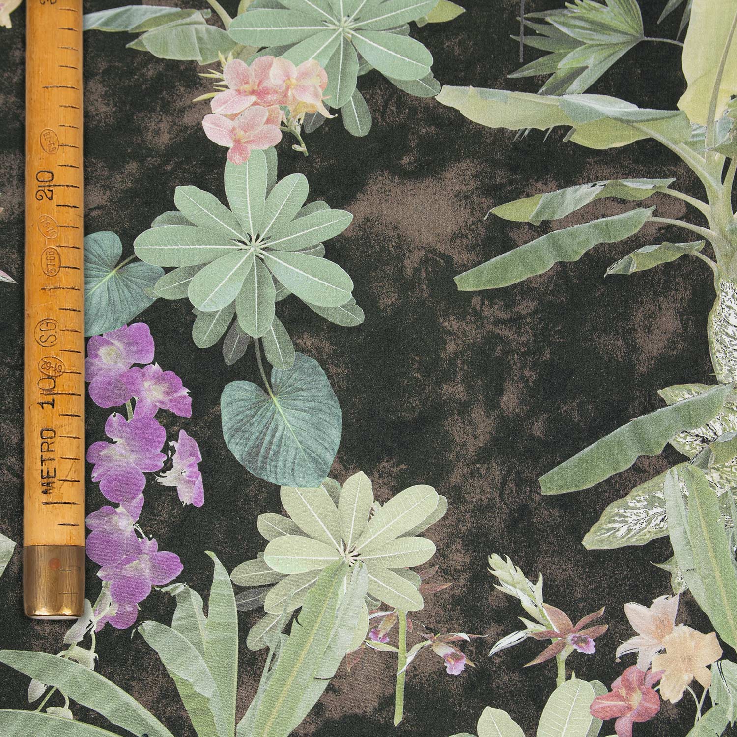 Floral Printed Javanese Viscose - Botanique