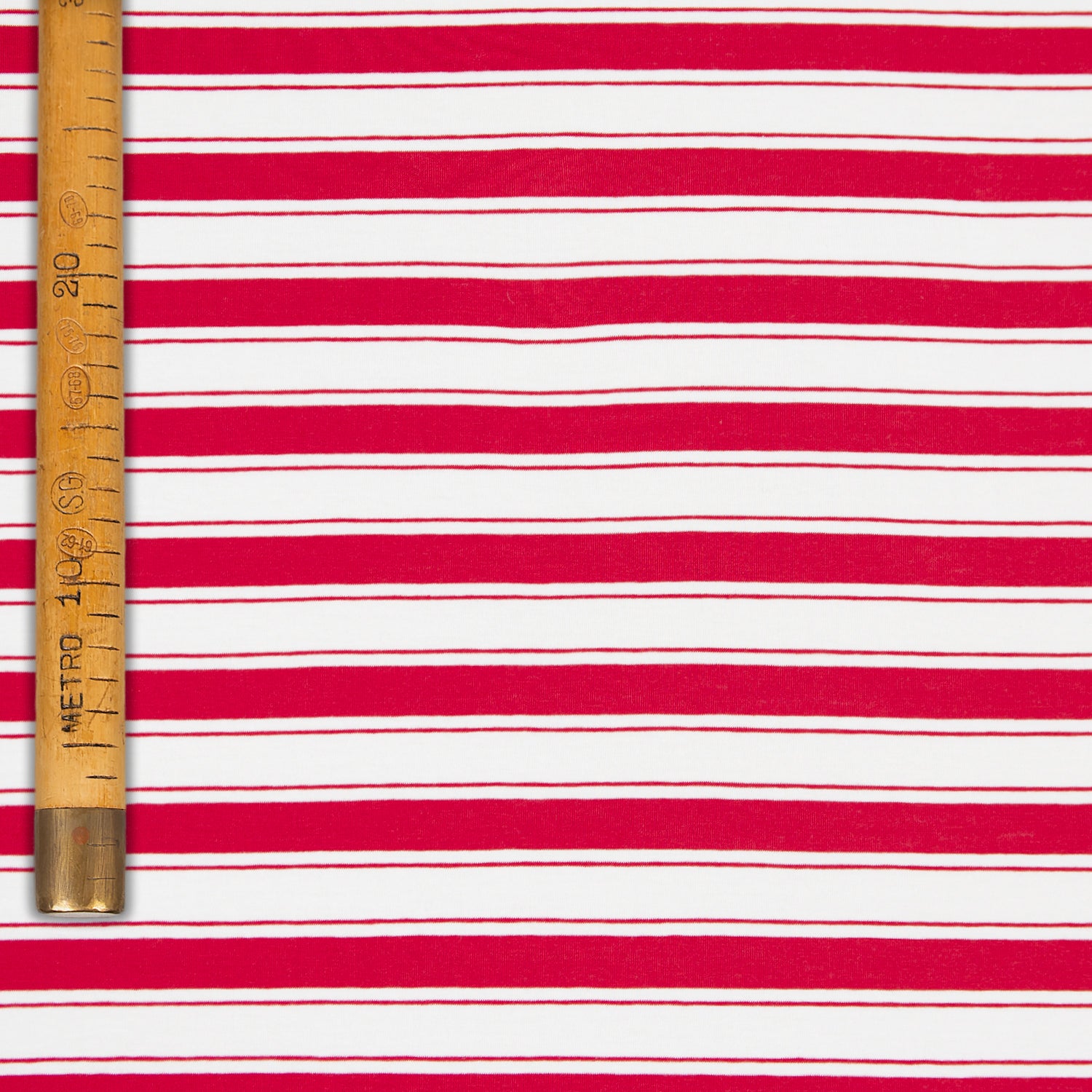 Cotton Jersey - Double Stripe - Pippi Longstocking