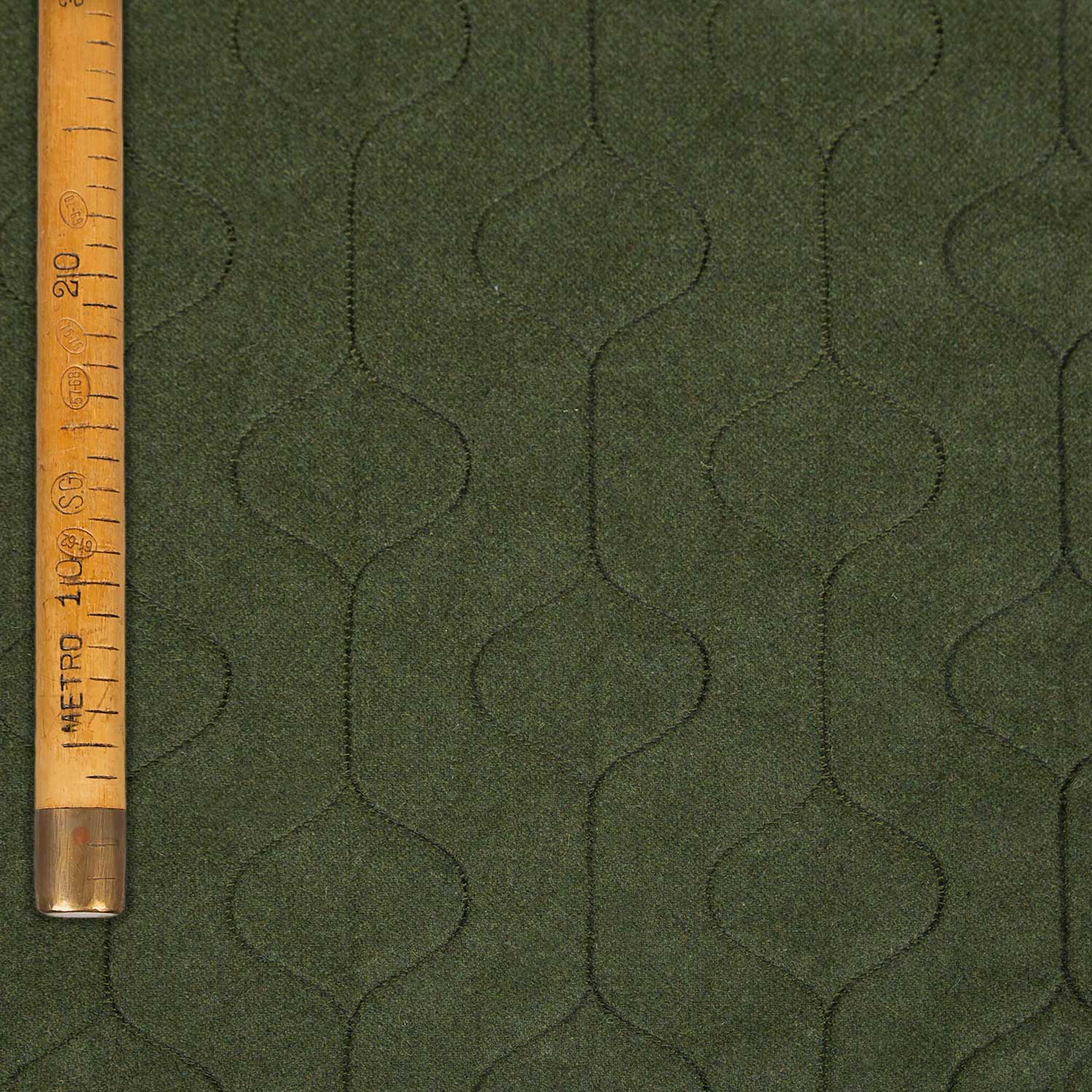 Embroidered Wool Cloth - Circe