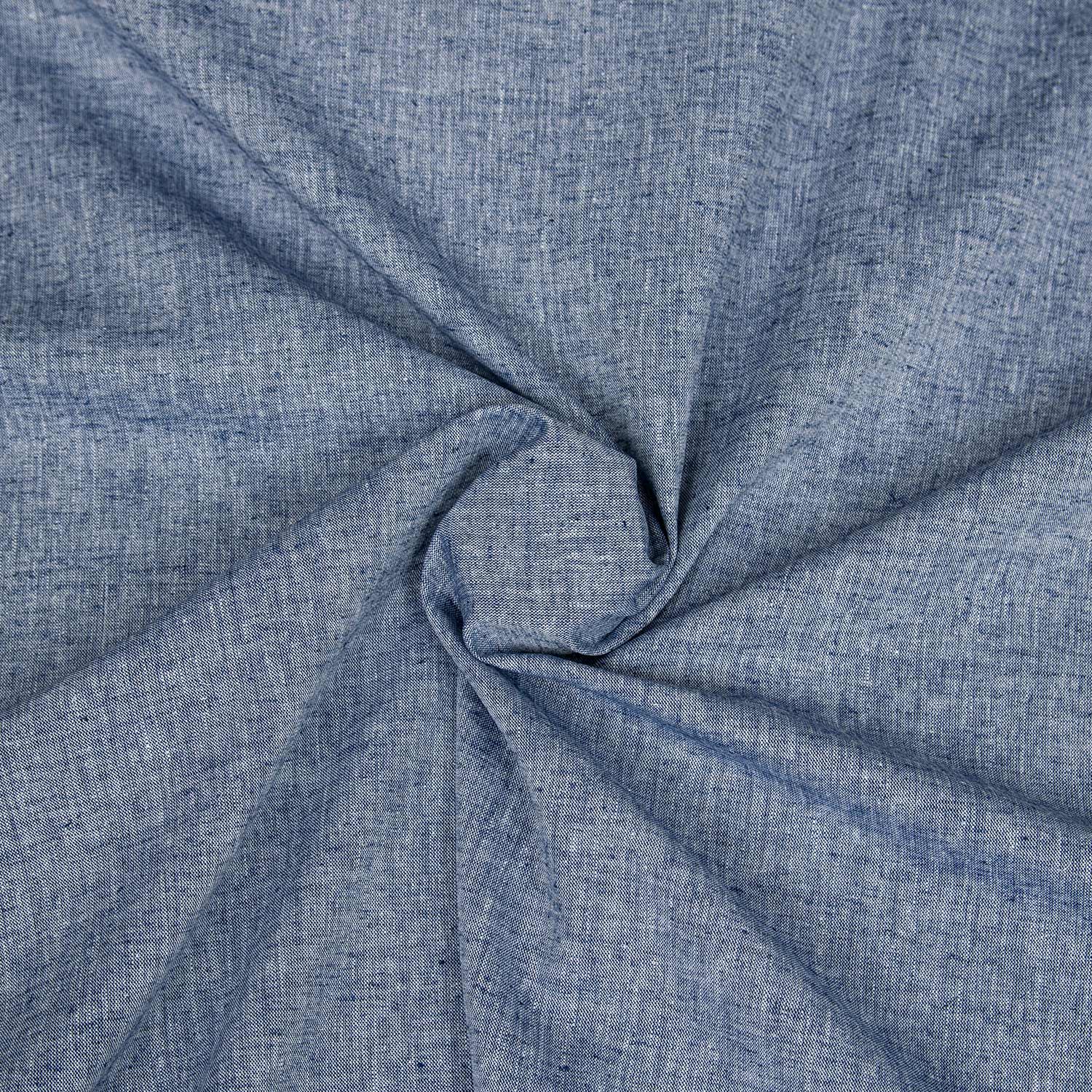 Yarn-Dyed Chambray in Linen and Cotton - Capoliveri