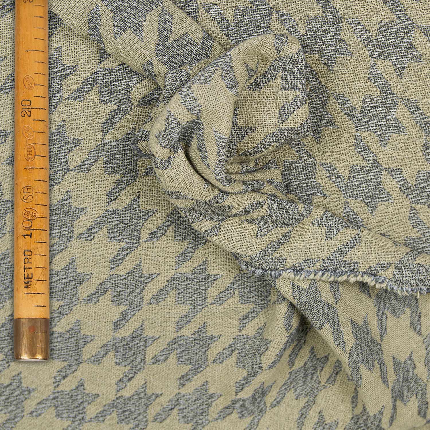 Linen Blend Tube - Mega Pied de Poule