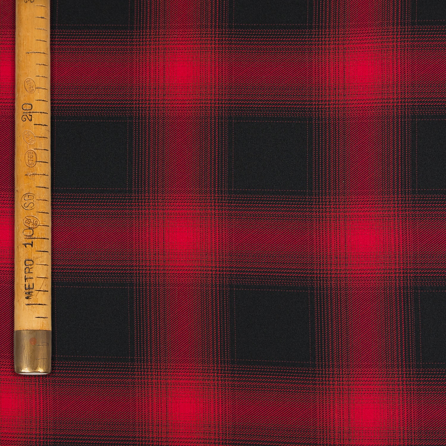 Silk Crêpe de Chine Tartan - Buffalo Silk