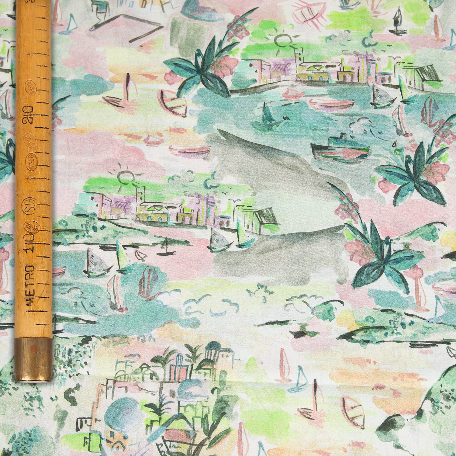 Organic Cotton Sateen - San Fruttuoso