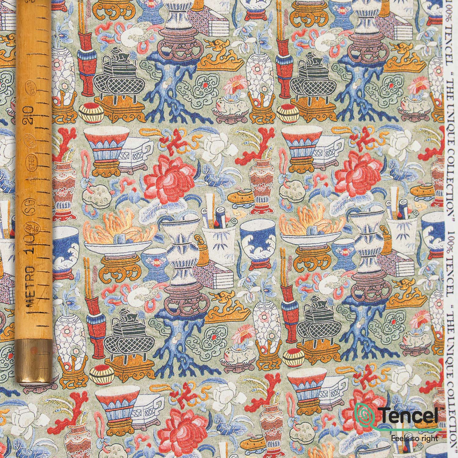 Tencel Lyocell "Unique Collection" - Chinese Ceramics