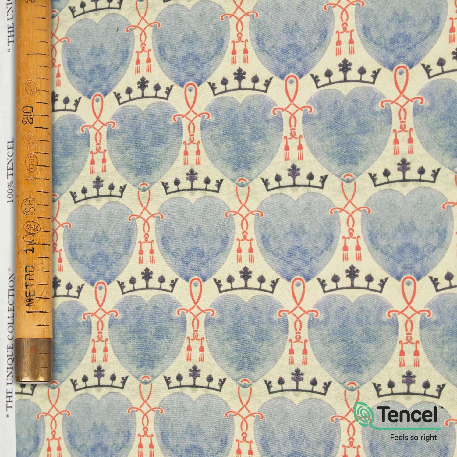 Tencel Lyocell "Unique Collection" - Queen of Hearts