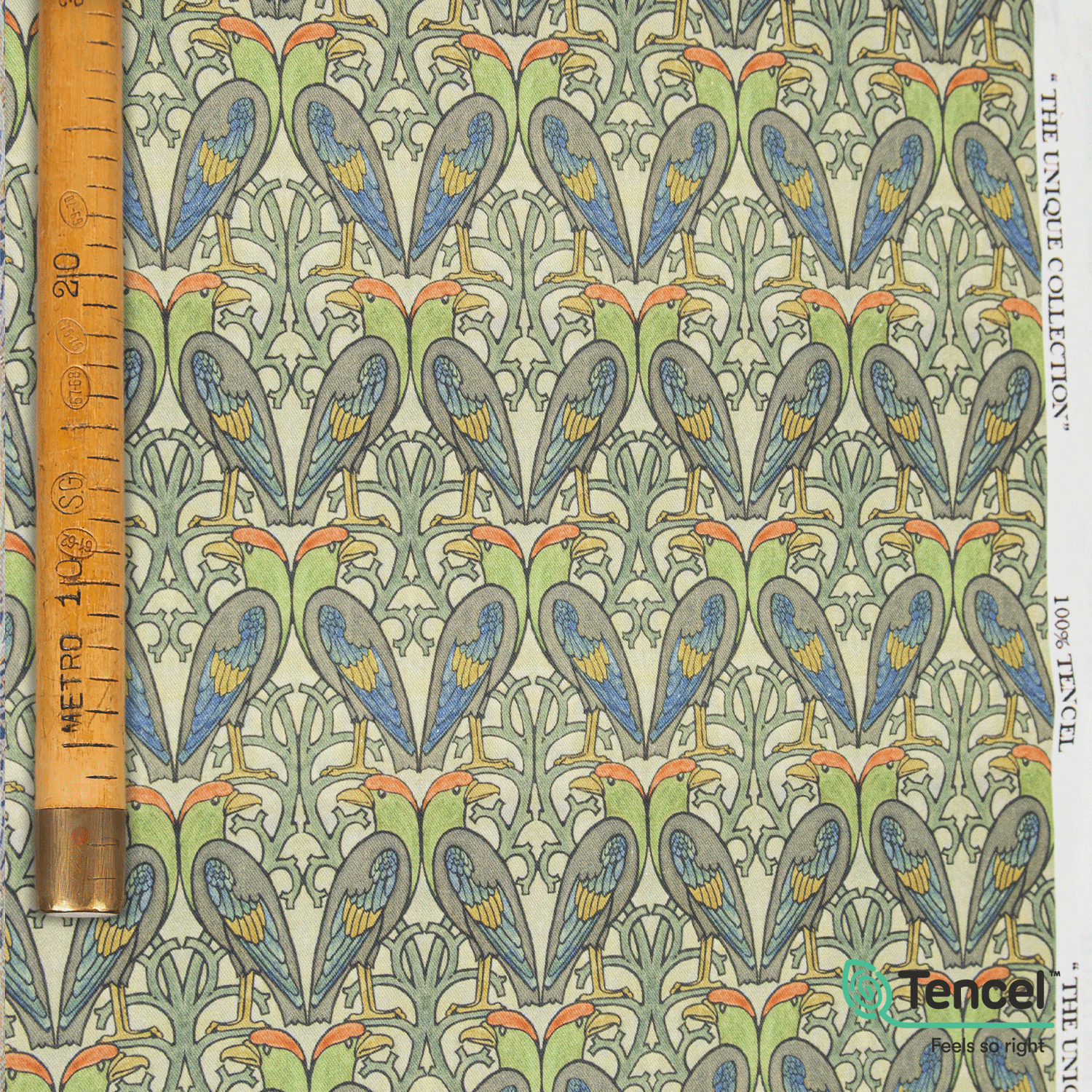 Tencel Lyocell "Unique Collection" - Decò Parrots