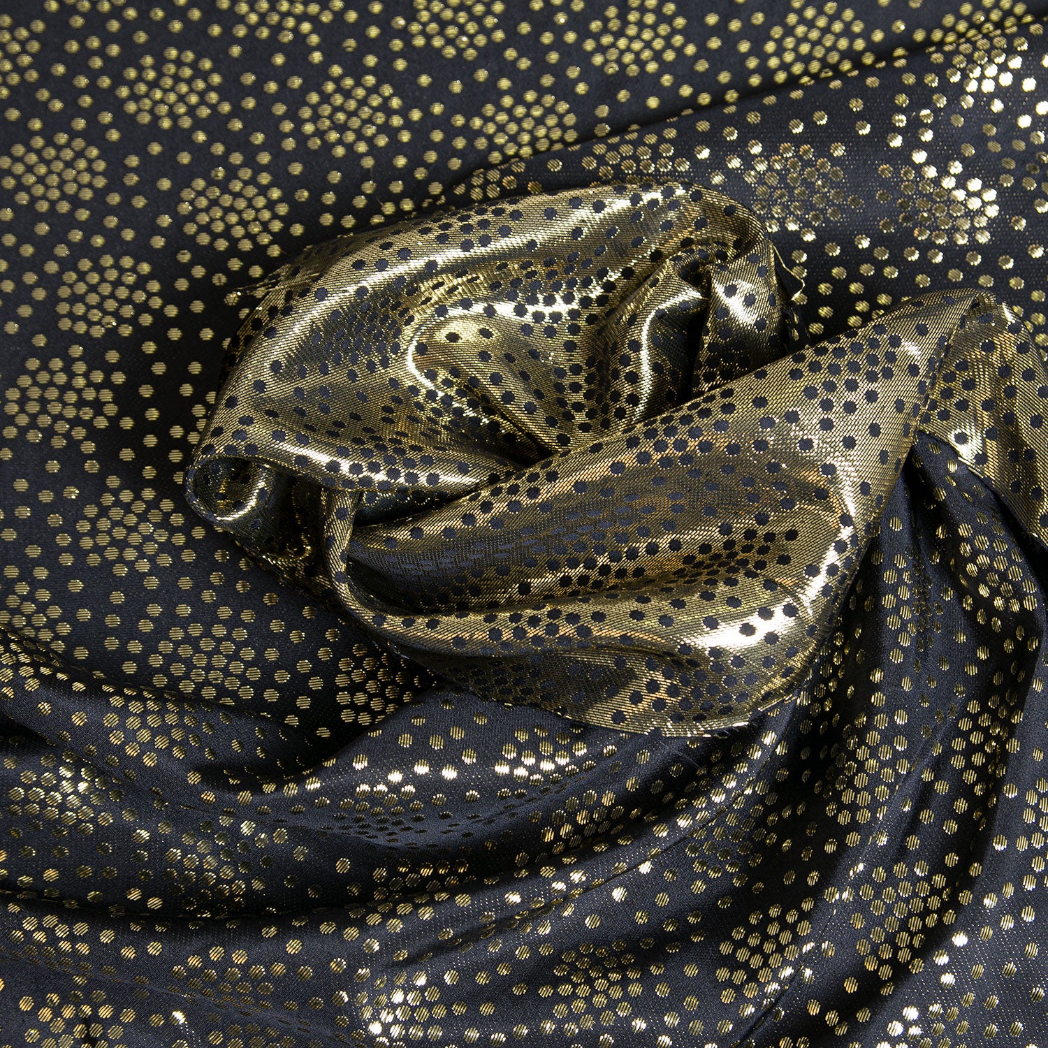 Seta Laminata Double Face - Via Lattea