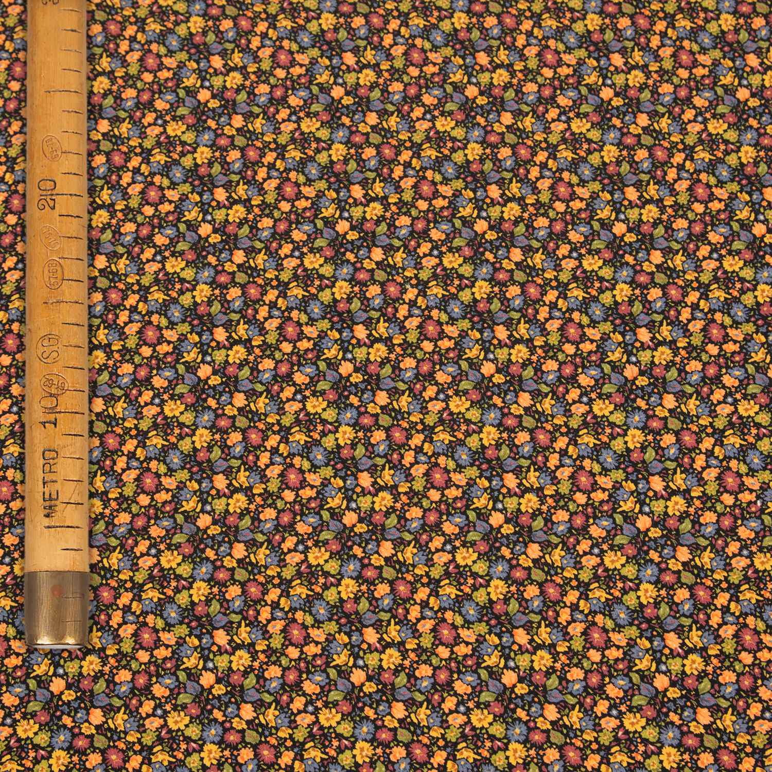 Crêpe Marocaine Floral Print - Madame Bovary