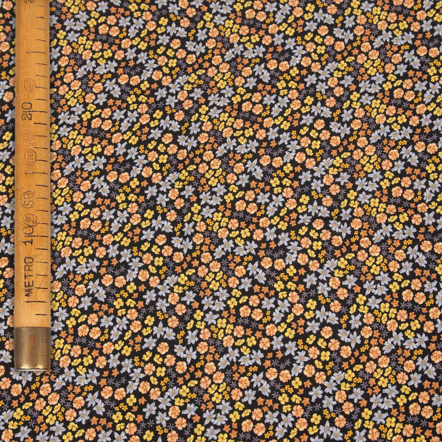 Crêpe Marocaine Floral Print - Madame Bovary