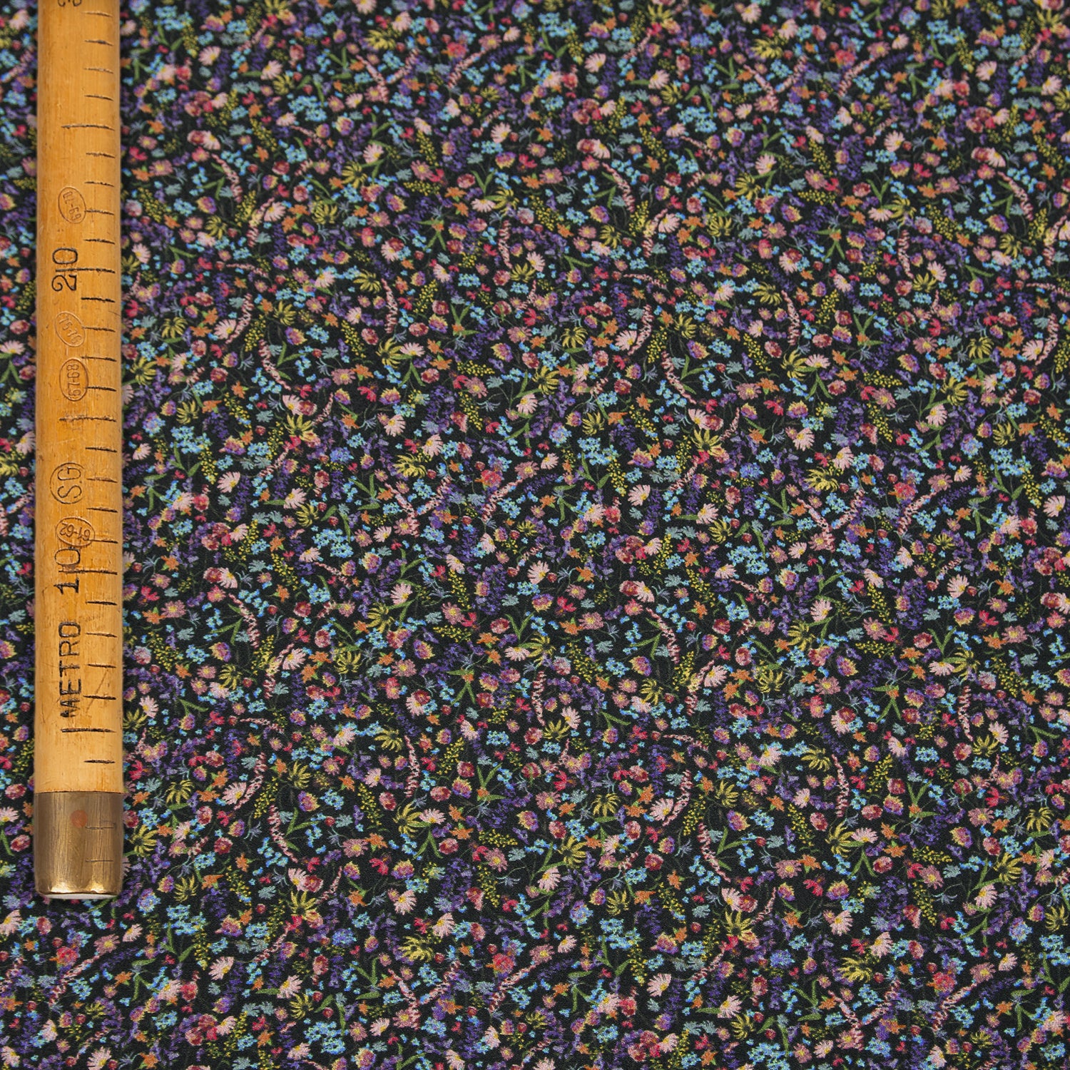 Crêpe Marocaine Stampa Floreale - Mrs Dalloway