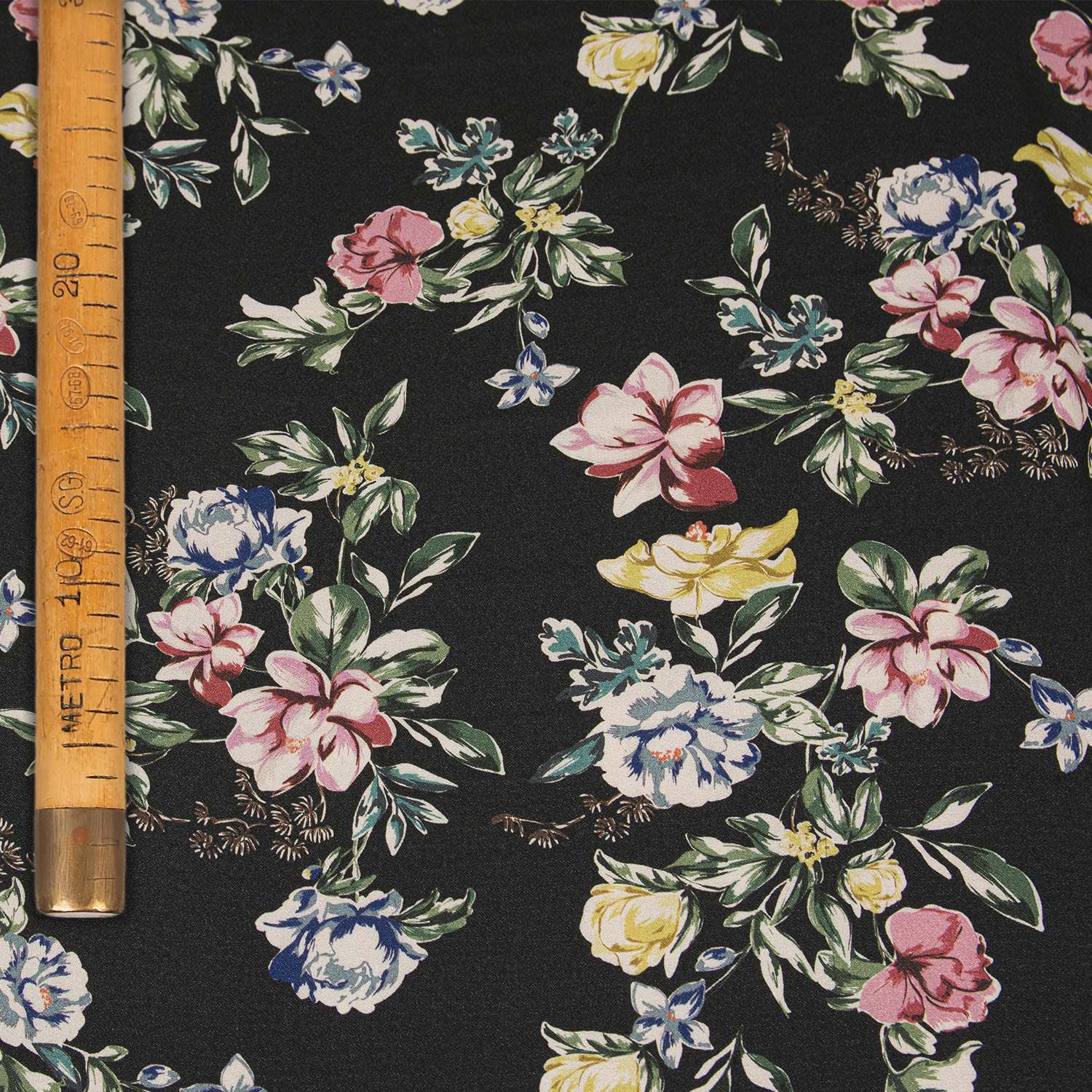 Crêpe Marocaine Floral Print - Kate