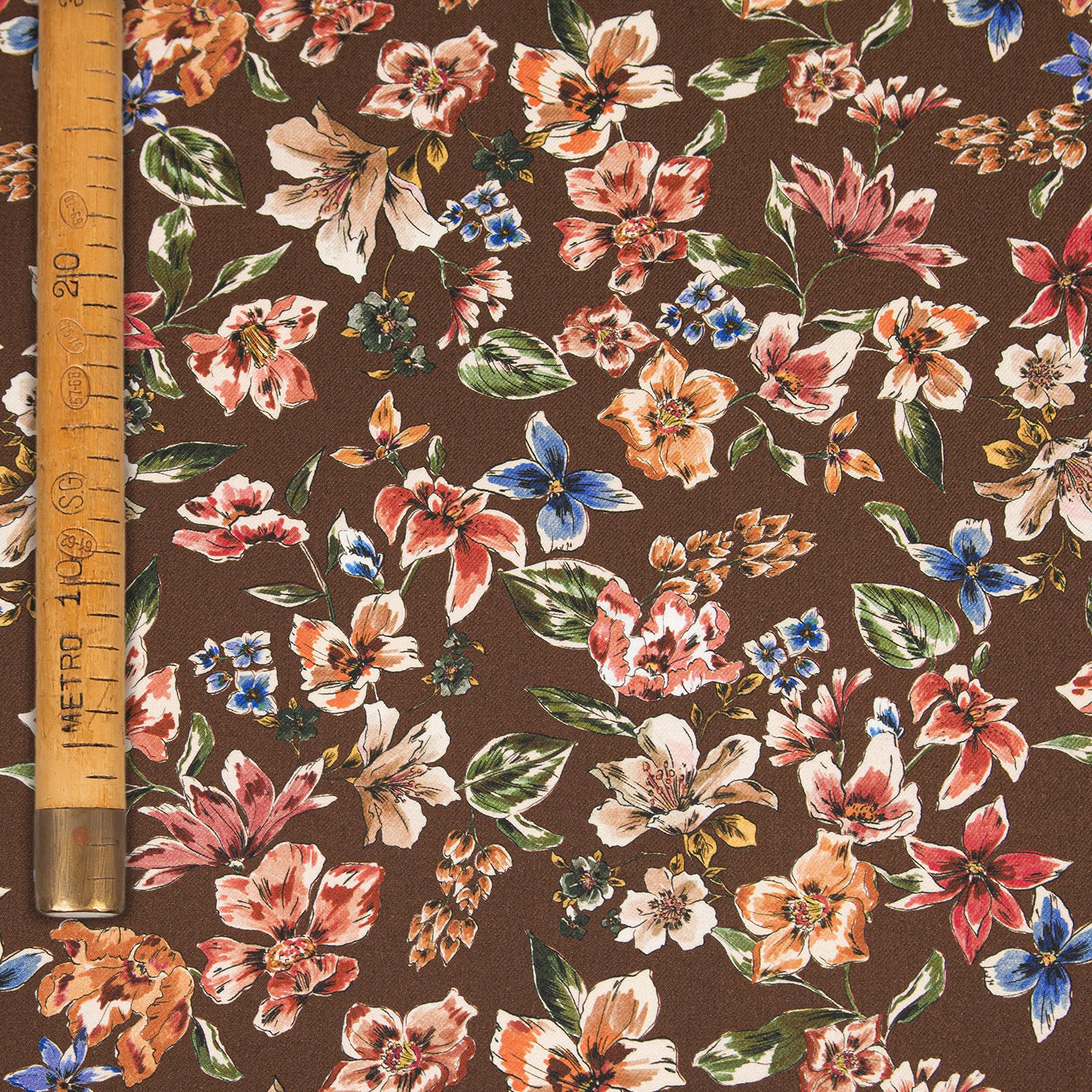 Printed Viscose Twill - Le Jeune
