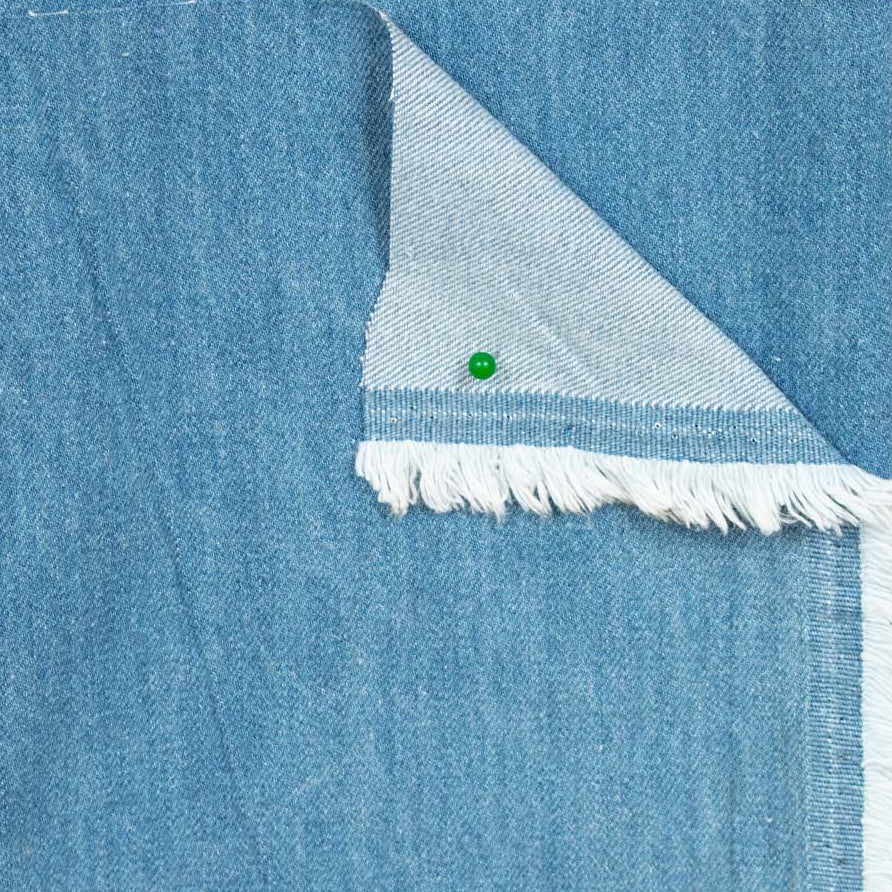 Scampolo di tessuto in denim di 2,2 metri, un tessuto per jeans ad offerta speciale