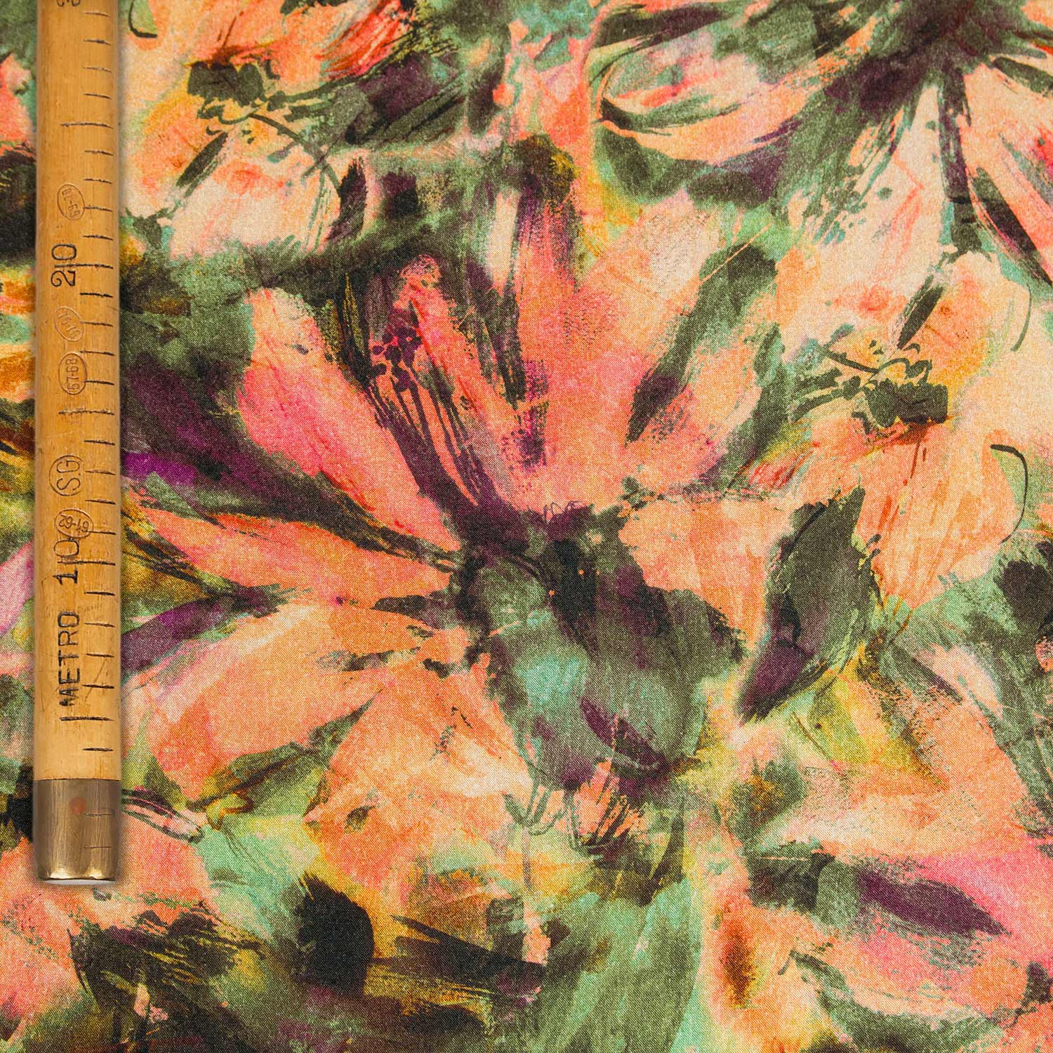 Printed Viscose - Flower Storm