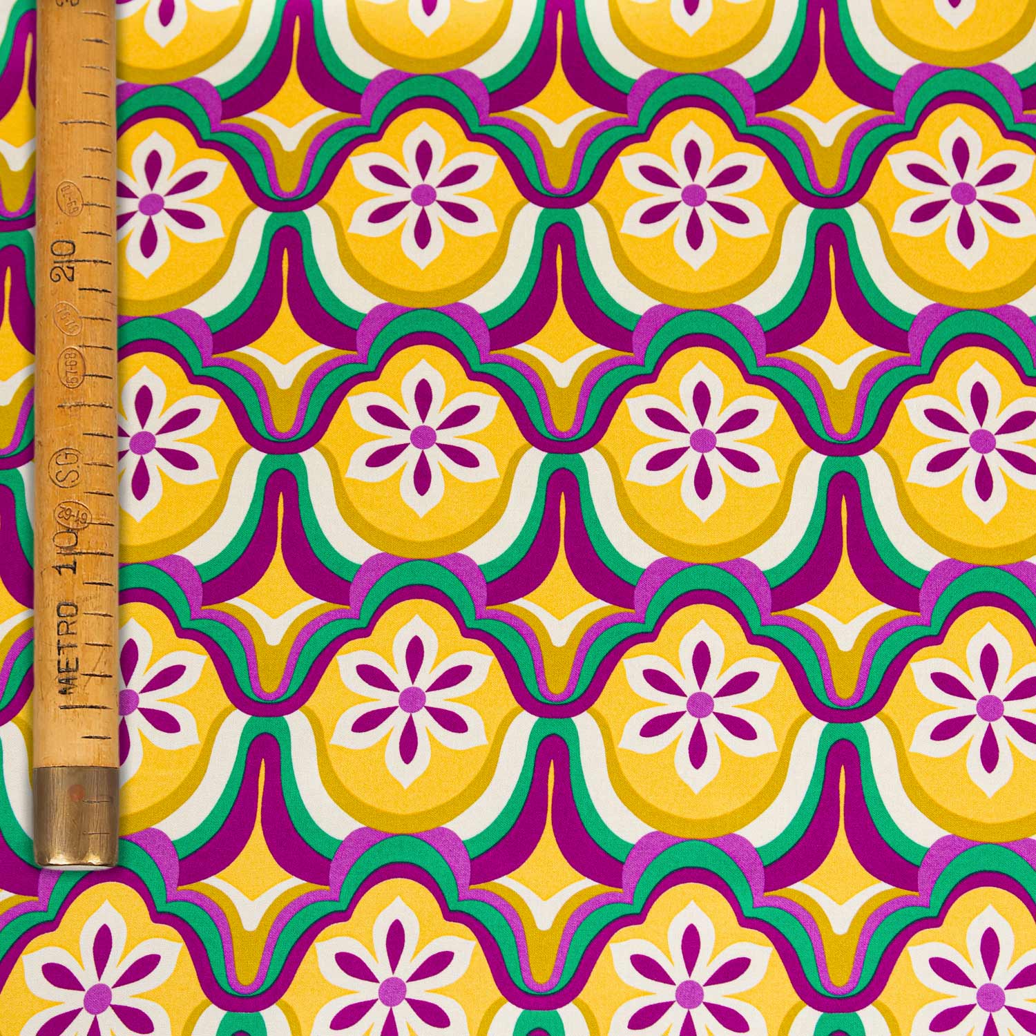 Raso di Viscosa Stampato - Ottovolante