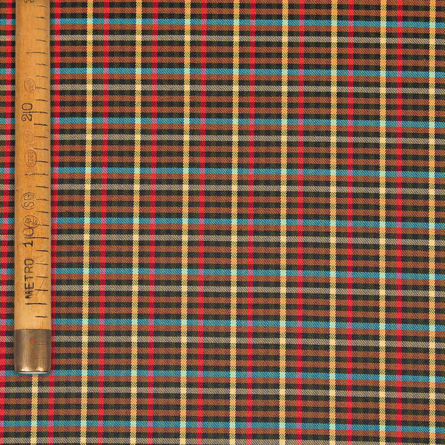 Viscose, lasticized Tartan - Punk Royal is Dead
