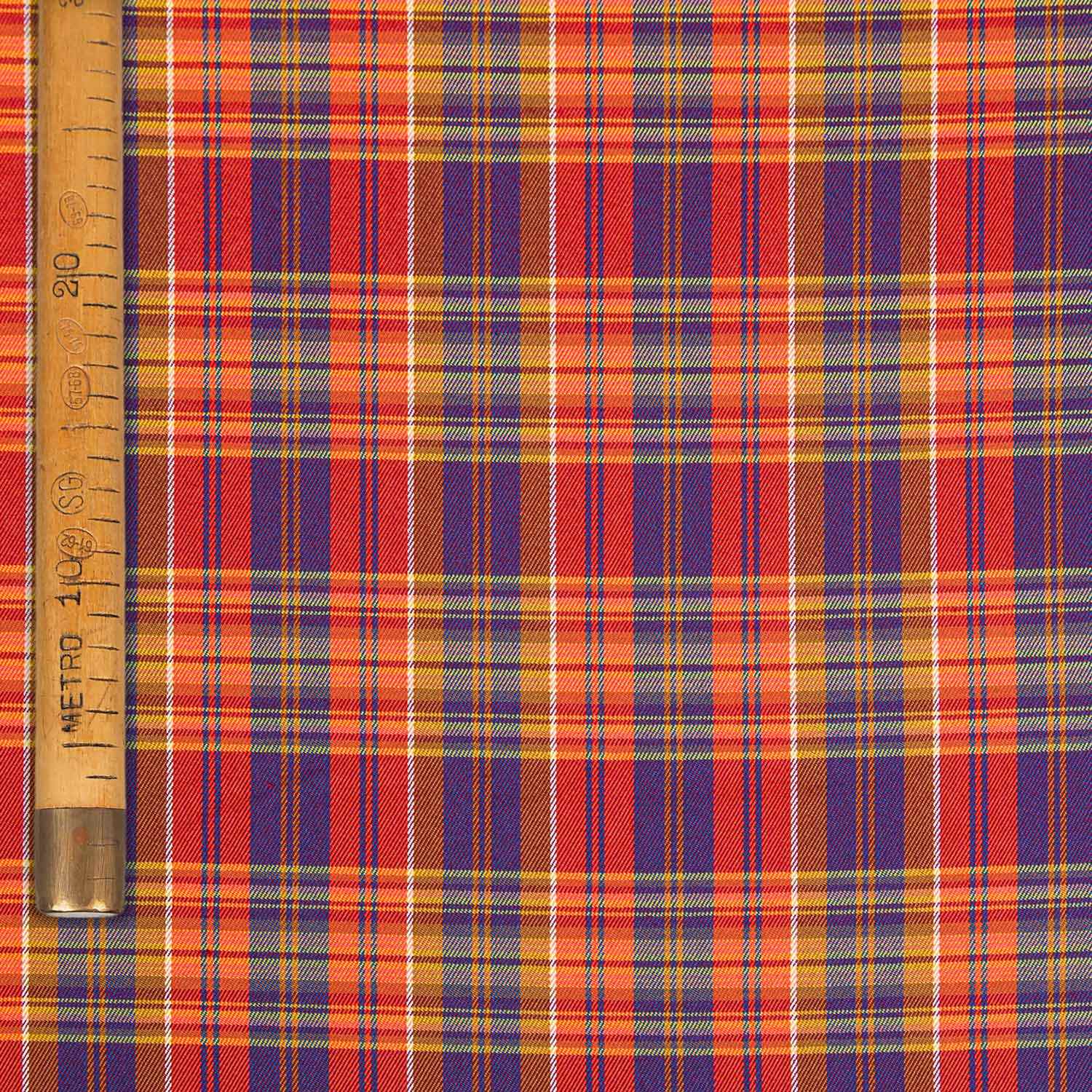 Viscosa Elasticizzata Tartan - Punk Royal is Alive