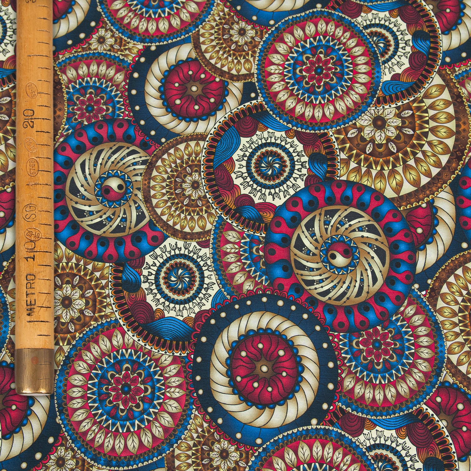 Printed Cotton - Yin &amp; Yang