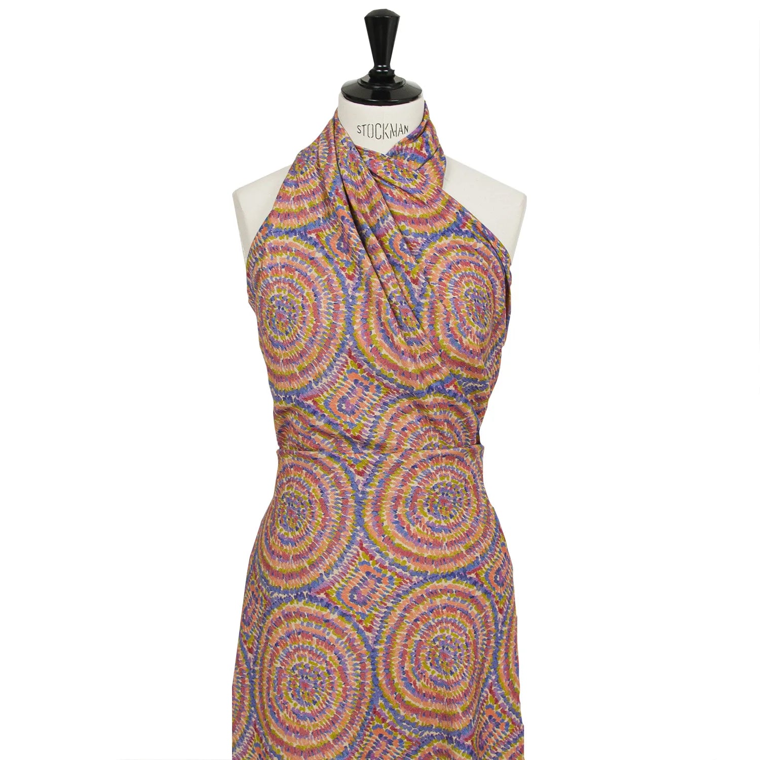 Linen Blend Print - Acid House