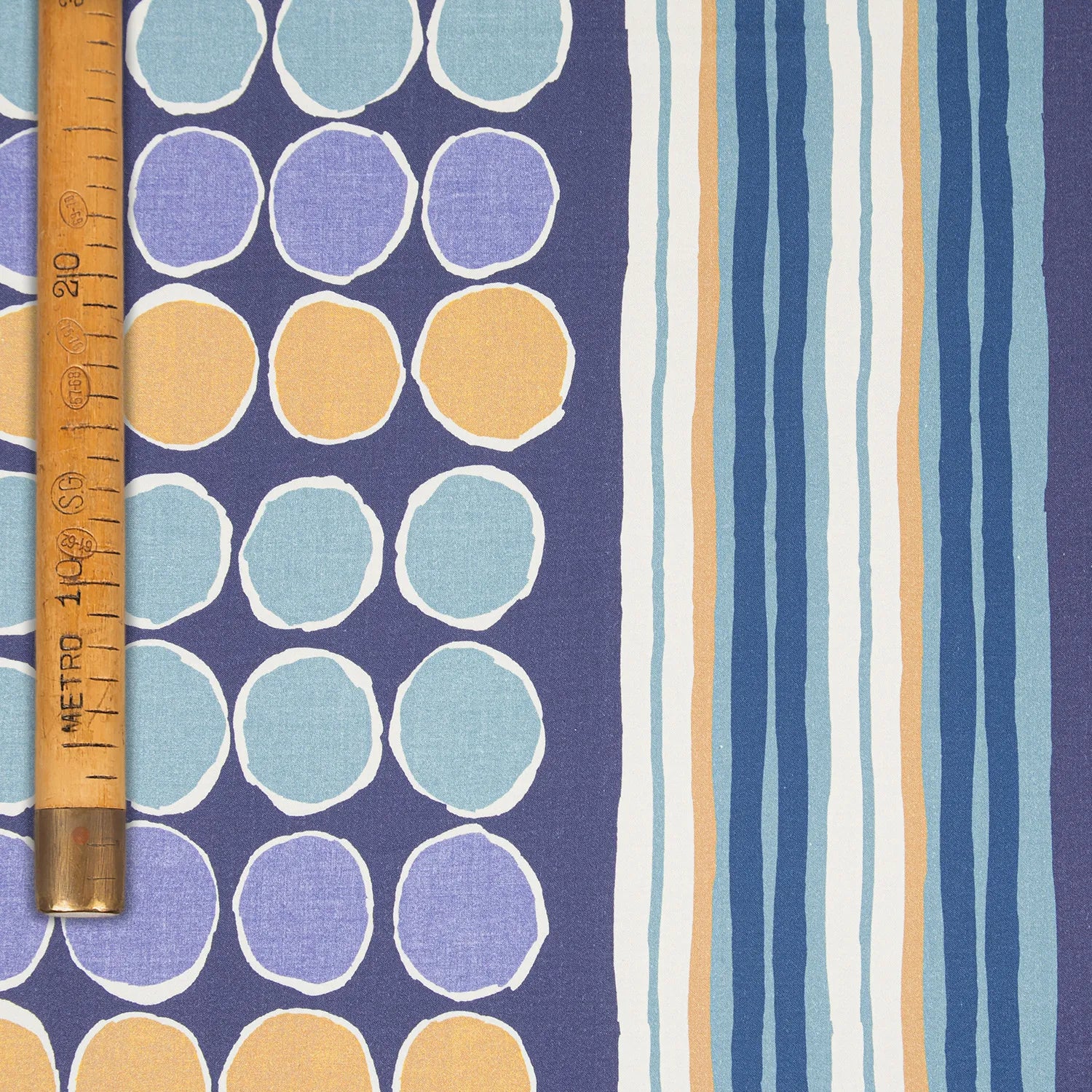 Easticized Printed Cotton Satin - Brasilia