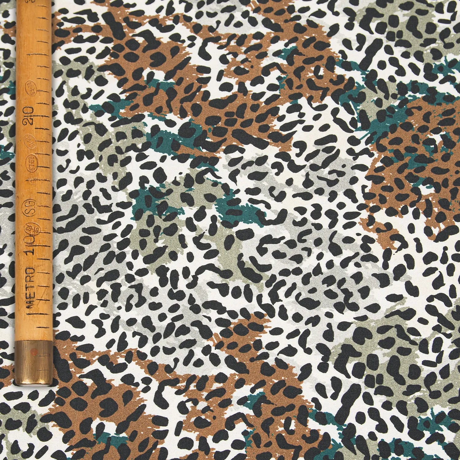 Raso di Cotone Stampato - Uganda Satin