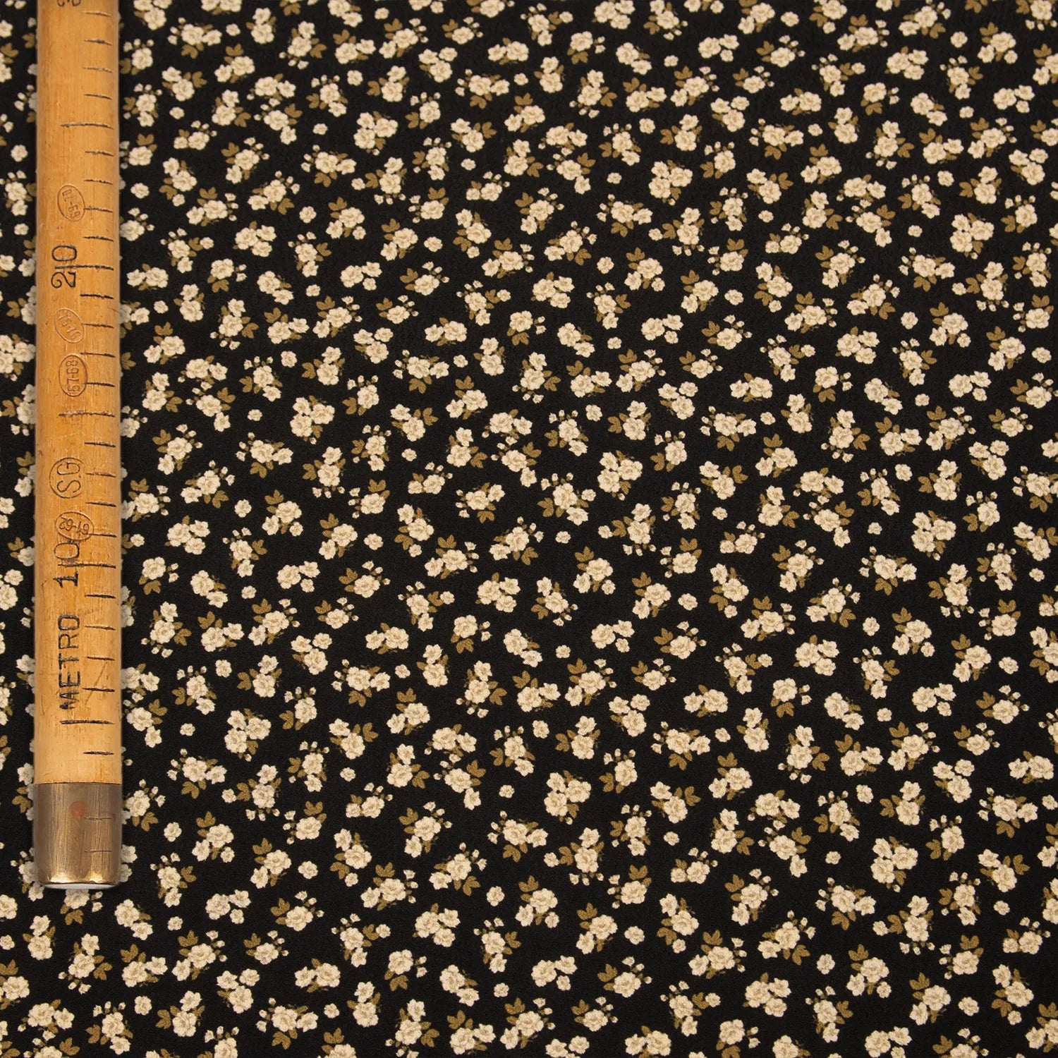 Crêpe Marocaine Floral Print - Fattori