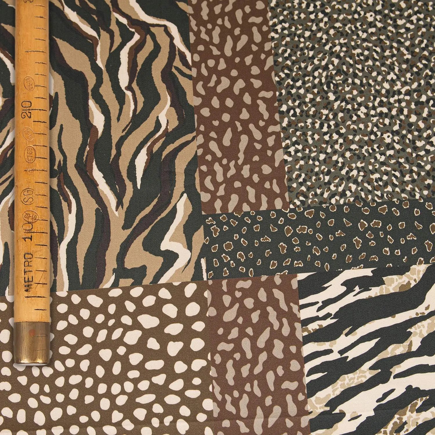 Printed Cotton Satin - Kenya