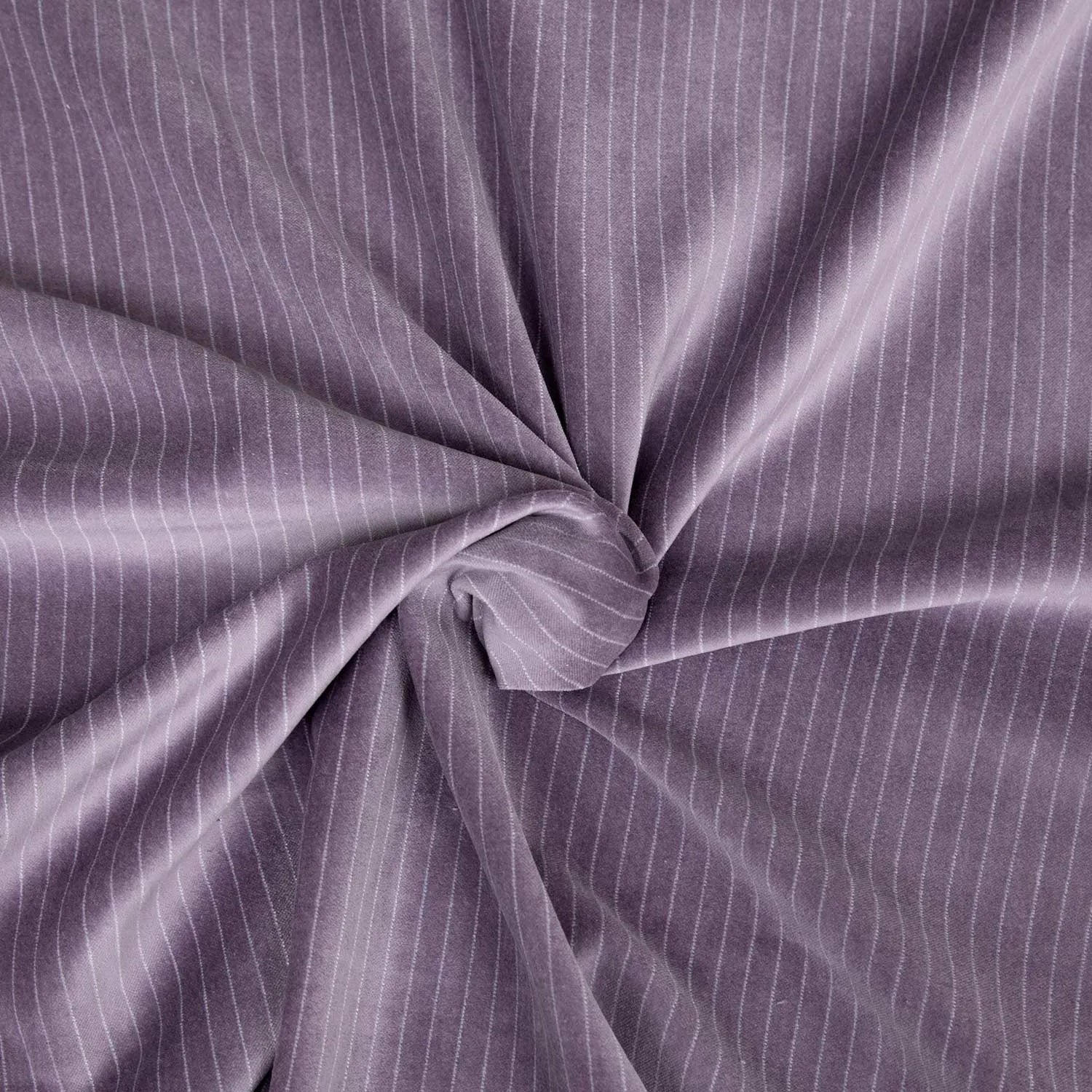 Pinstripe Velvet 0.25 cm - Linda