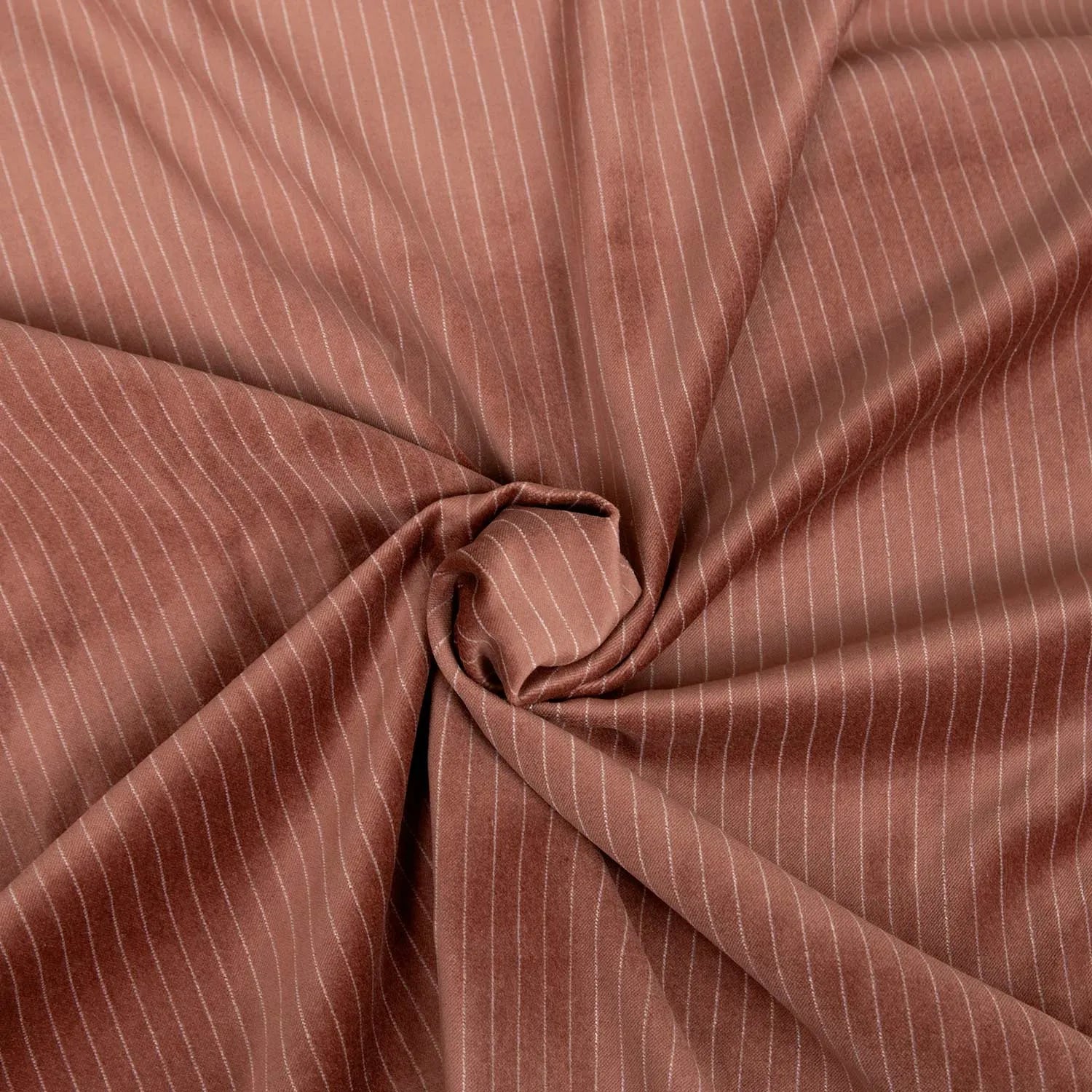 Pinstripe Velvet 0.25 cm - Linda