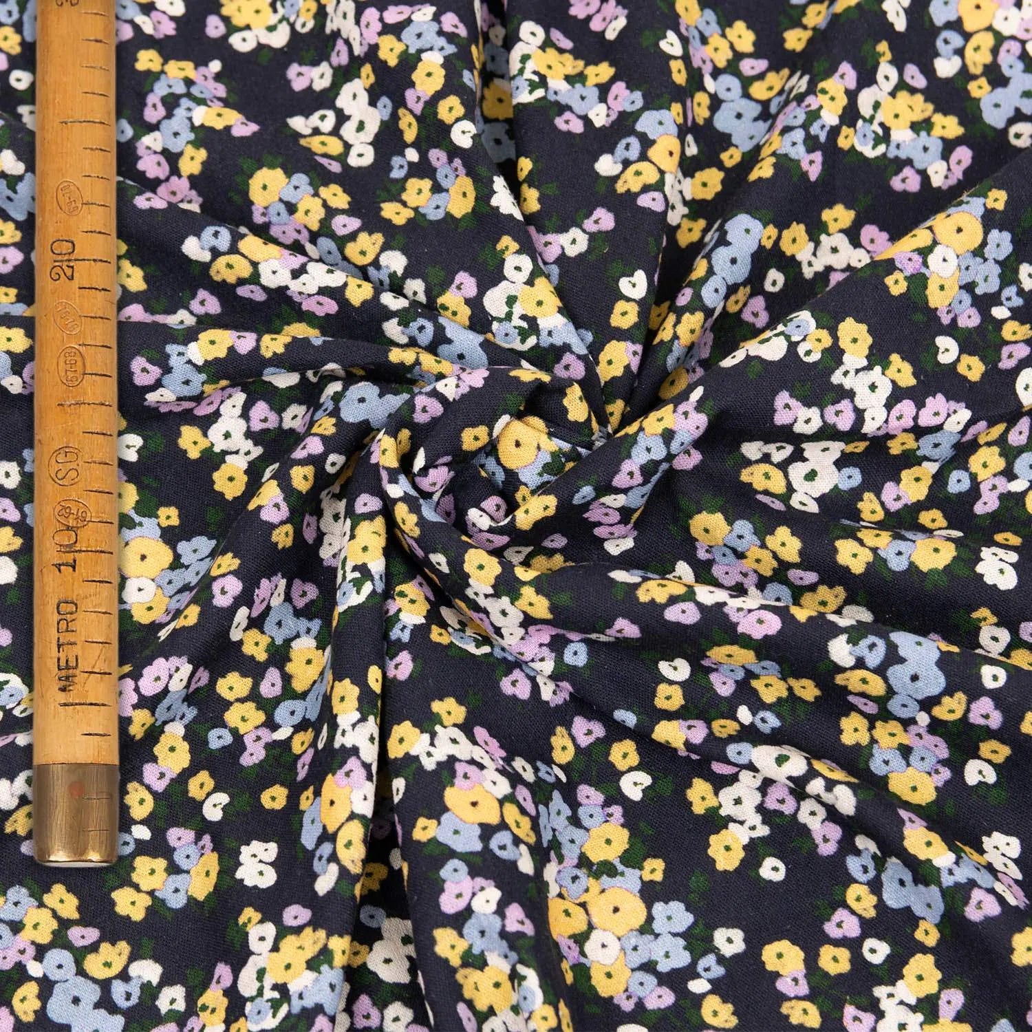 Stampa Floreale Misto Lino - Girls