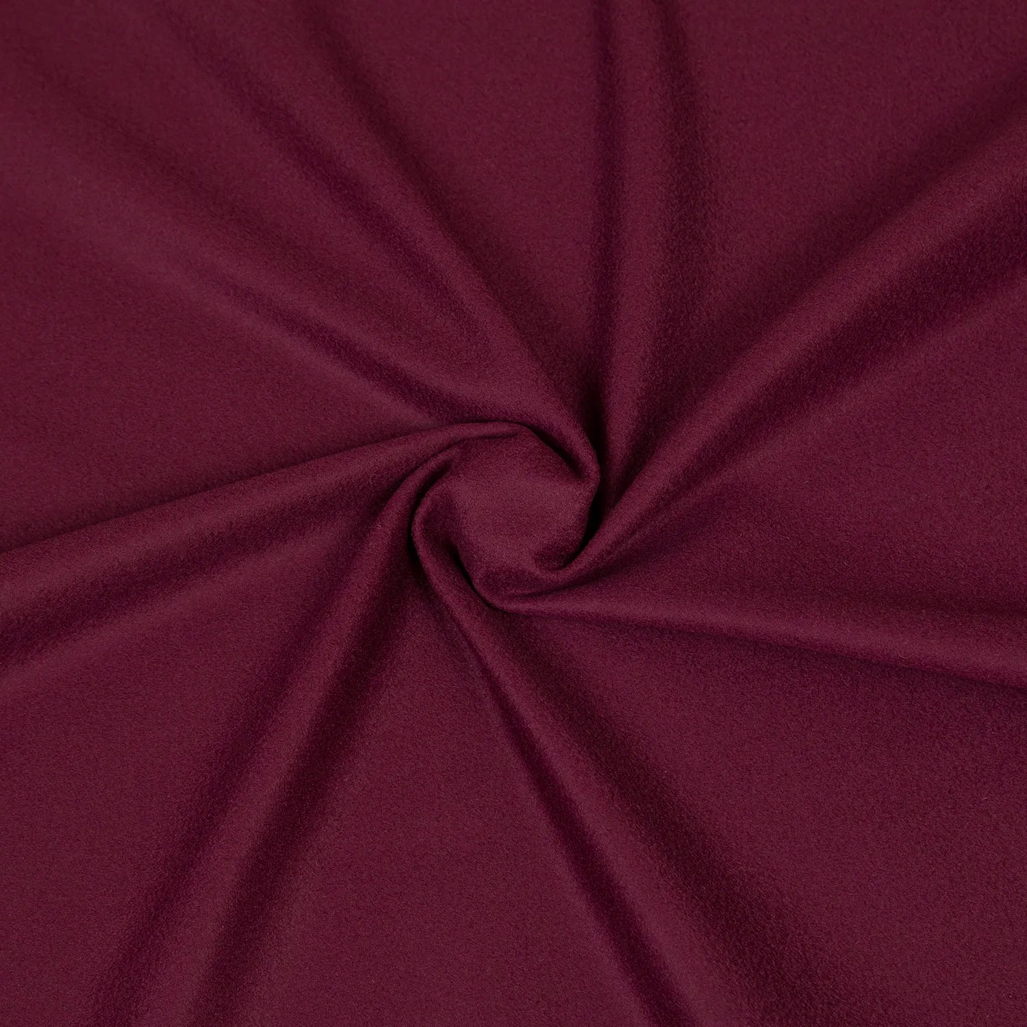 Tessuto drap misto Lana 80% e Cashmere 20%, morbido e vellutato, ideale per cappotti, giacche, mantelle e capi autunno/inverno, colore bordeaux