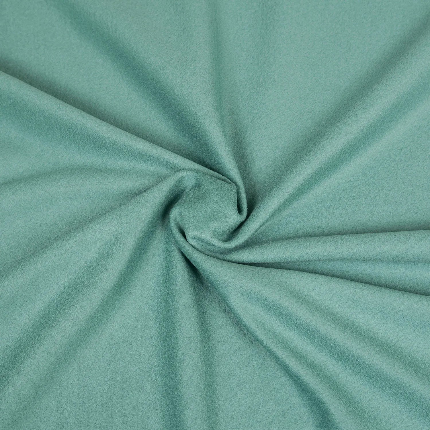 Tessuto drap misto Lana 80% e Cashmere 20%, morbido e vellutato, ideale per cappotti, giacche, mantelle e capi autunno/inverno, colore tiffany