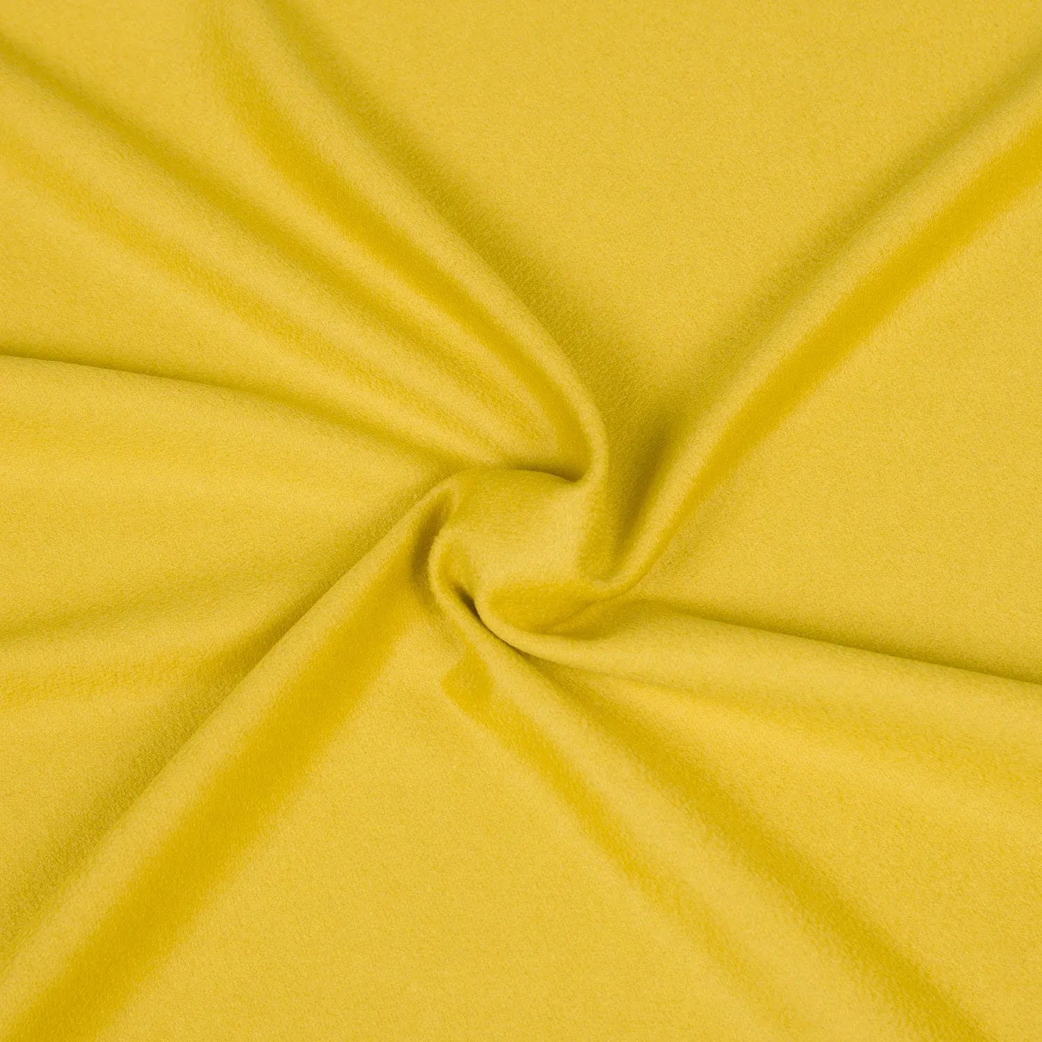 Tessuto drap misto Lana 80% e Cashmere 20%, morbido e vellutato, ideale per cappotti, giacche, mantelle e capi autunno/inverno, colore giallo