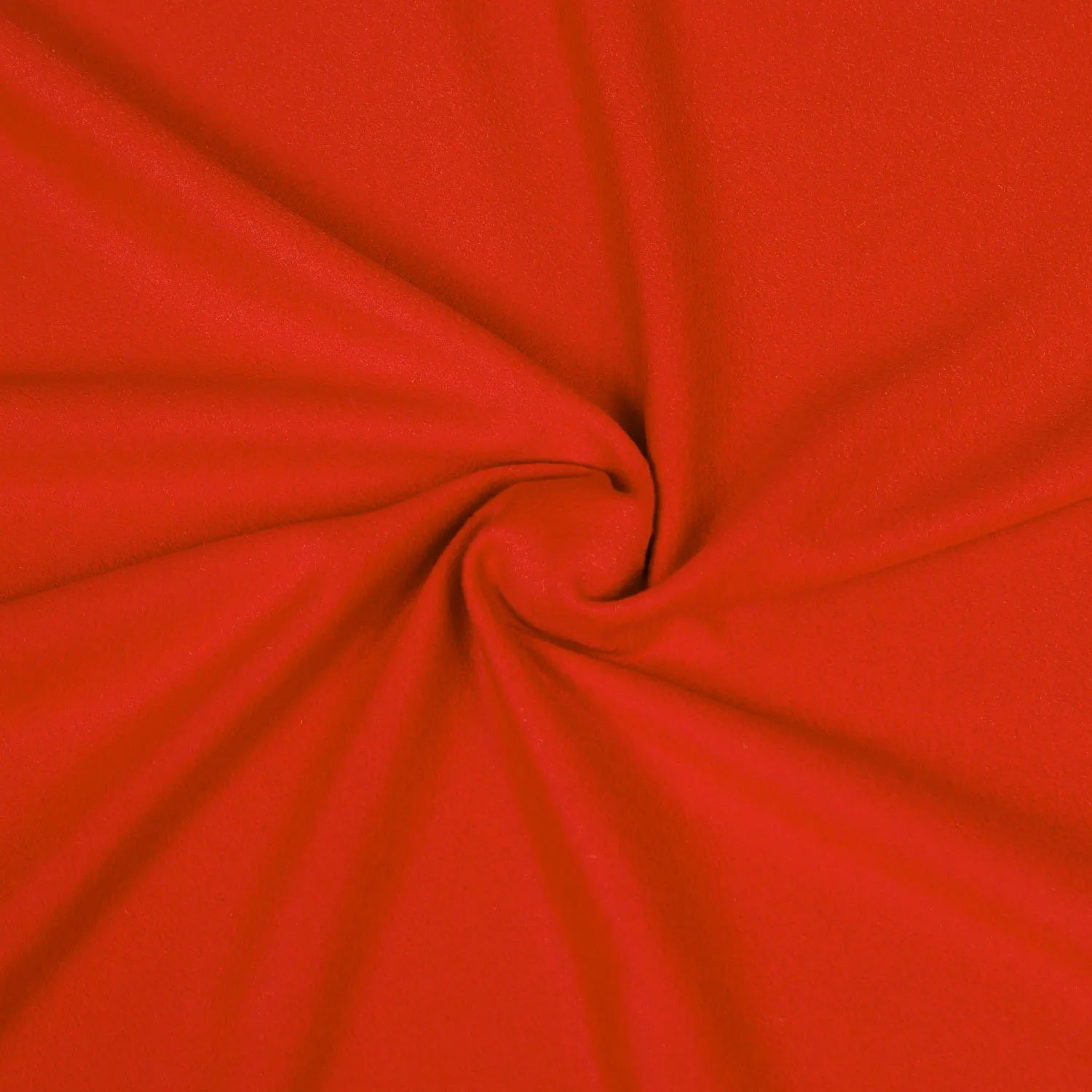 Tessuto drap misto Lana 80% e Cashmere 20%, morbido e vellutato, ideale per cappotti, giacche, mantelle e capi autunno/inverno, colore rosso acceso