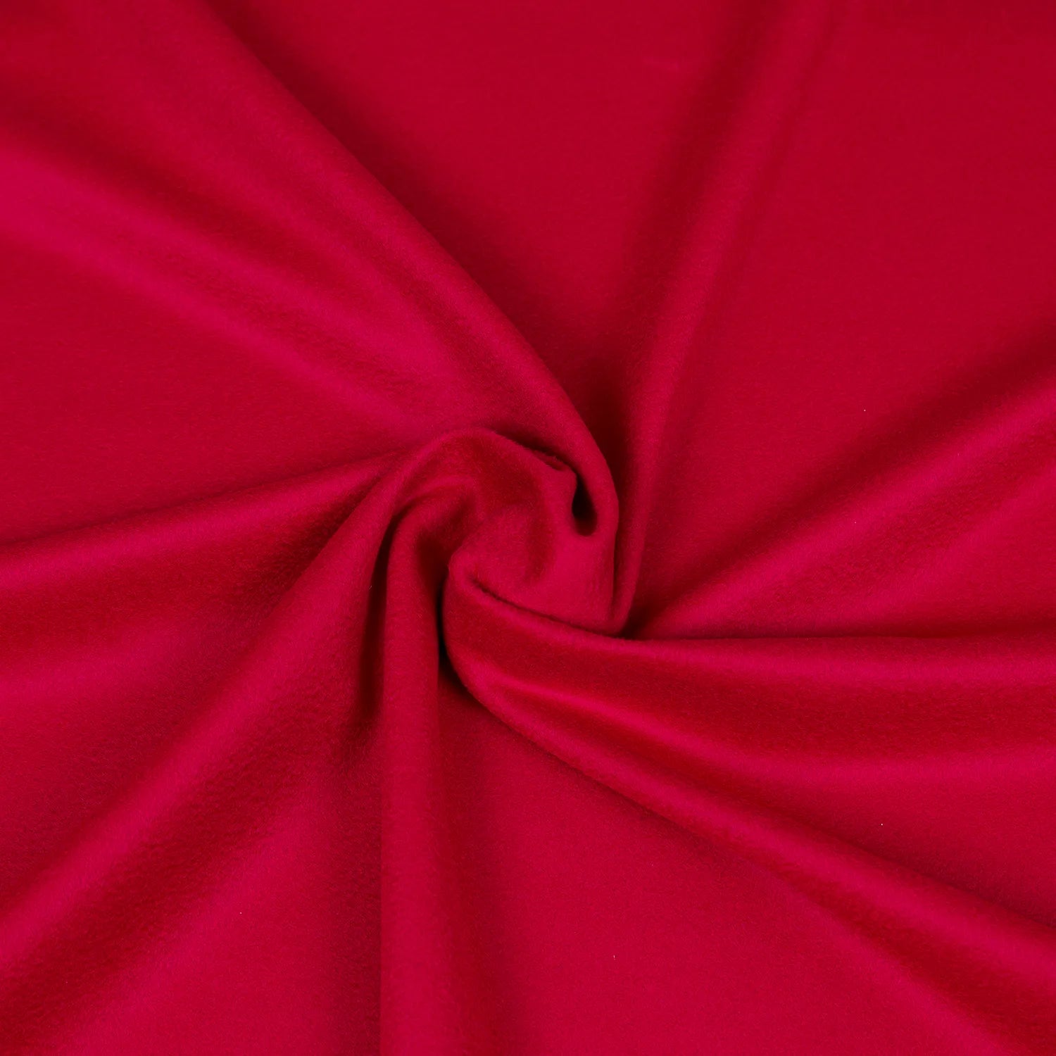 Tessuto drap misto Lana 80% e Cashmere 20%, morbido e vellutato, ideale per cappotti, giacche, mantelle e capi autunno/inverno, colore rosso