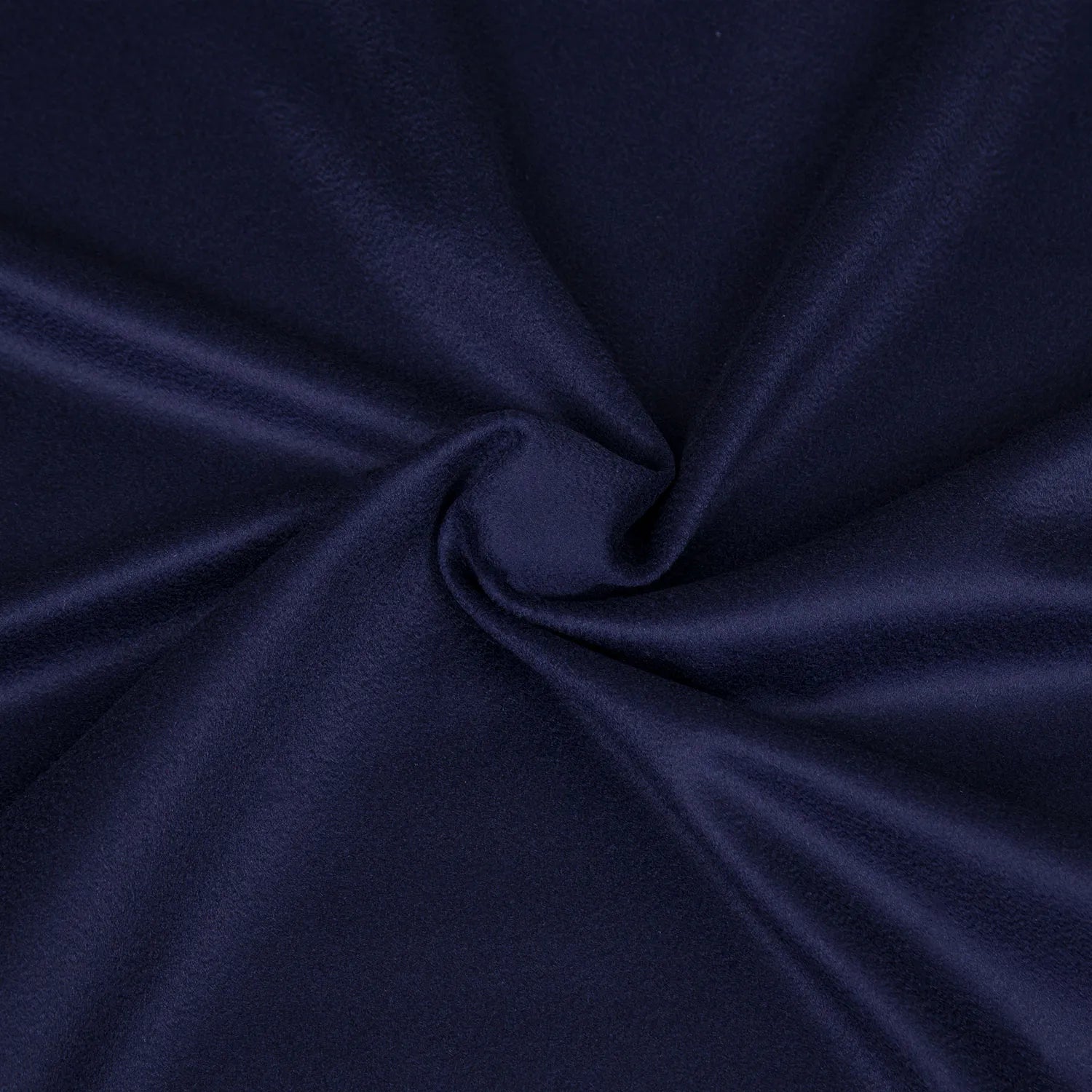 Tessuto drap misto Lana 80% e Cashmere 20%, morbido e vellutato, ideale per cappotti, giacche, mantelle e capi autunno/inverno, colore blu